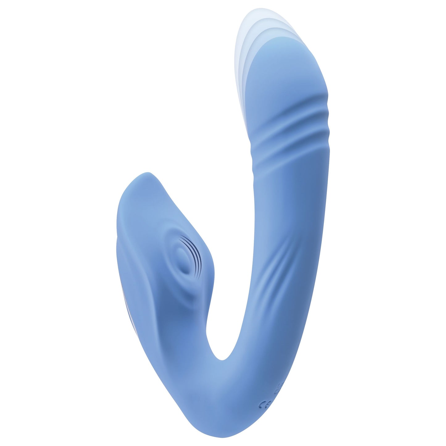 Evolved - Tap and Trust Vibrator - Light Blue