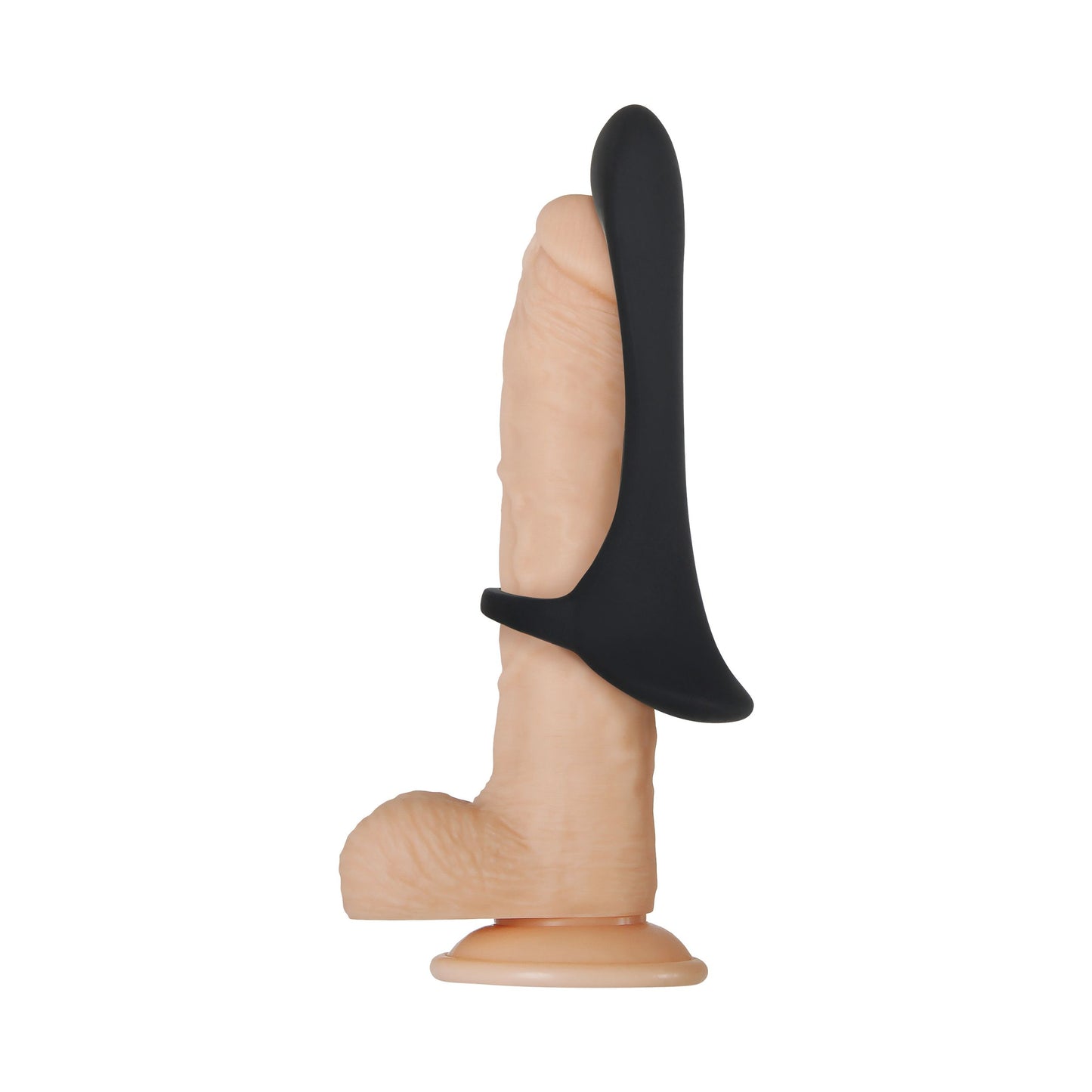 Black Evolved Cock Armor Vibrating Cockring Black by Zero Tolerance