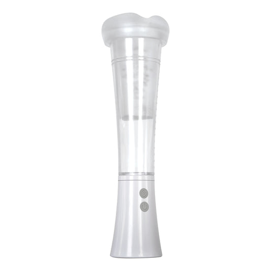 Evolved - Sucking Good Vibrating Masturbator - Transparent