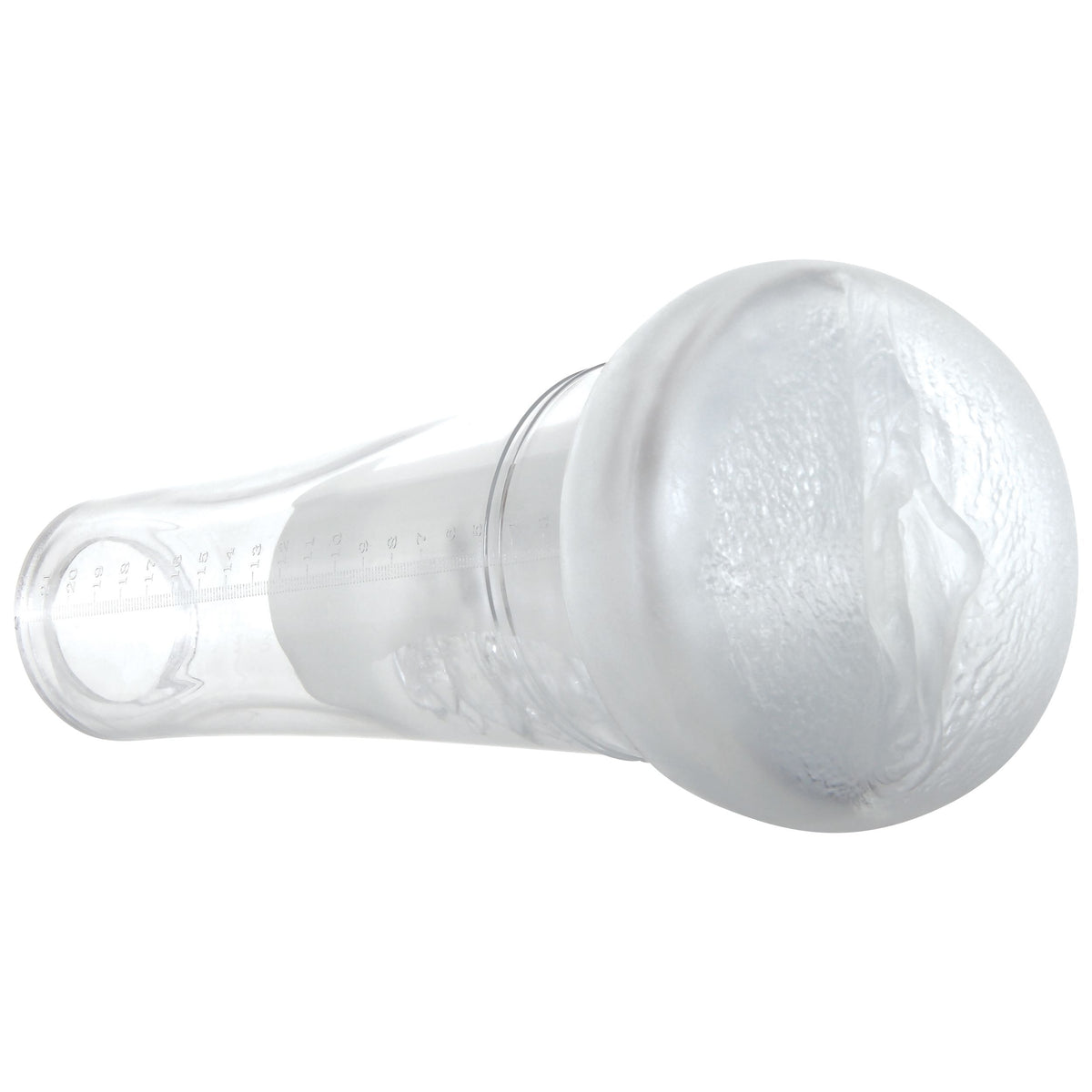 Evolved - Sucking Good Vibrating Masturbator - Transparent