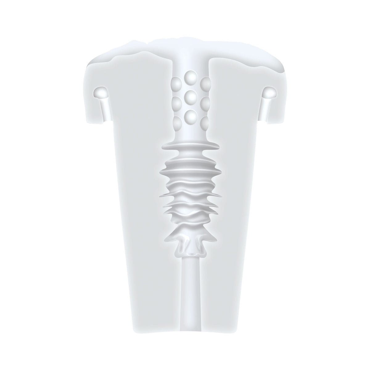 Evolved - Sucking Good Vibrating Masturbator - Transparent