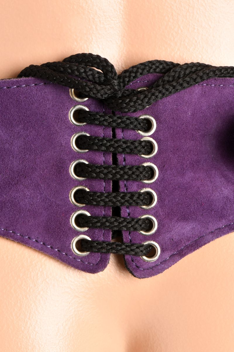 Deluxe Leather Strap-On Corset | XR Brands