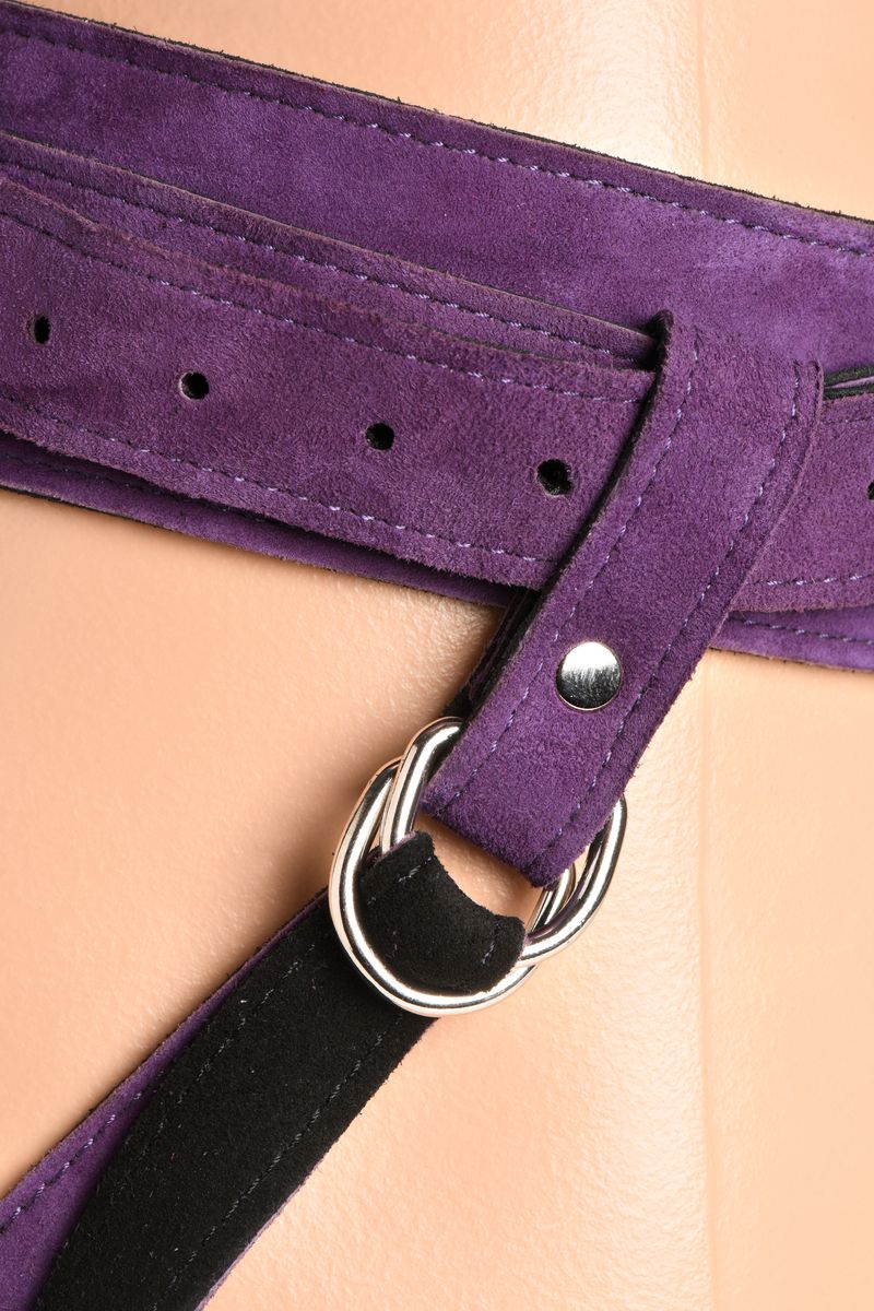 Deluxe Leather Strap-On Corset | XR Brands