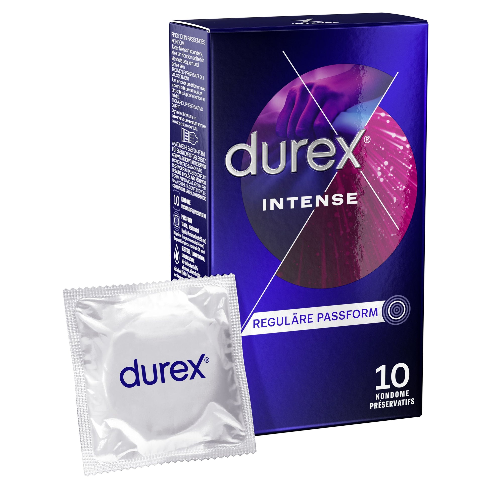 Durex Intense Orgasmic Condoms 10 Pieces