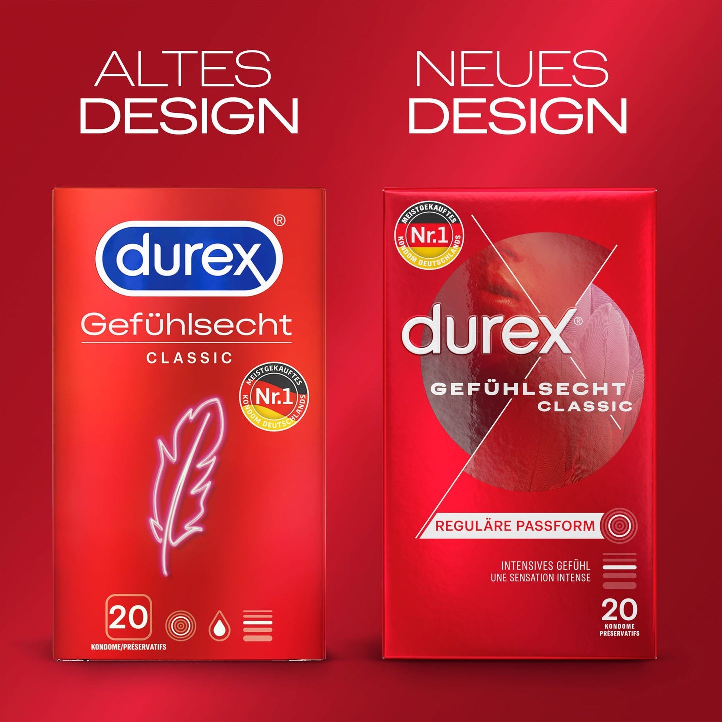 Durex Gefühlsecht Classic - 20 Stk