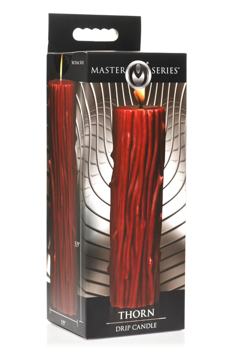 Master Series - Thorn Drip Candle - Red