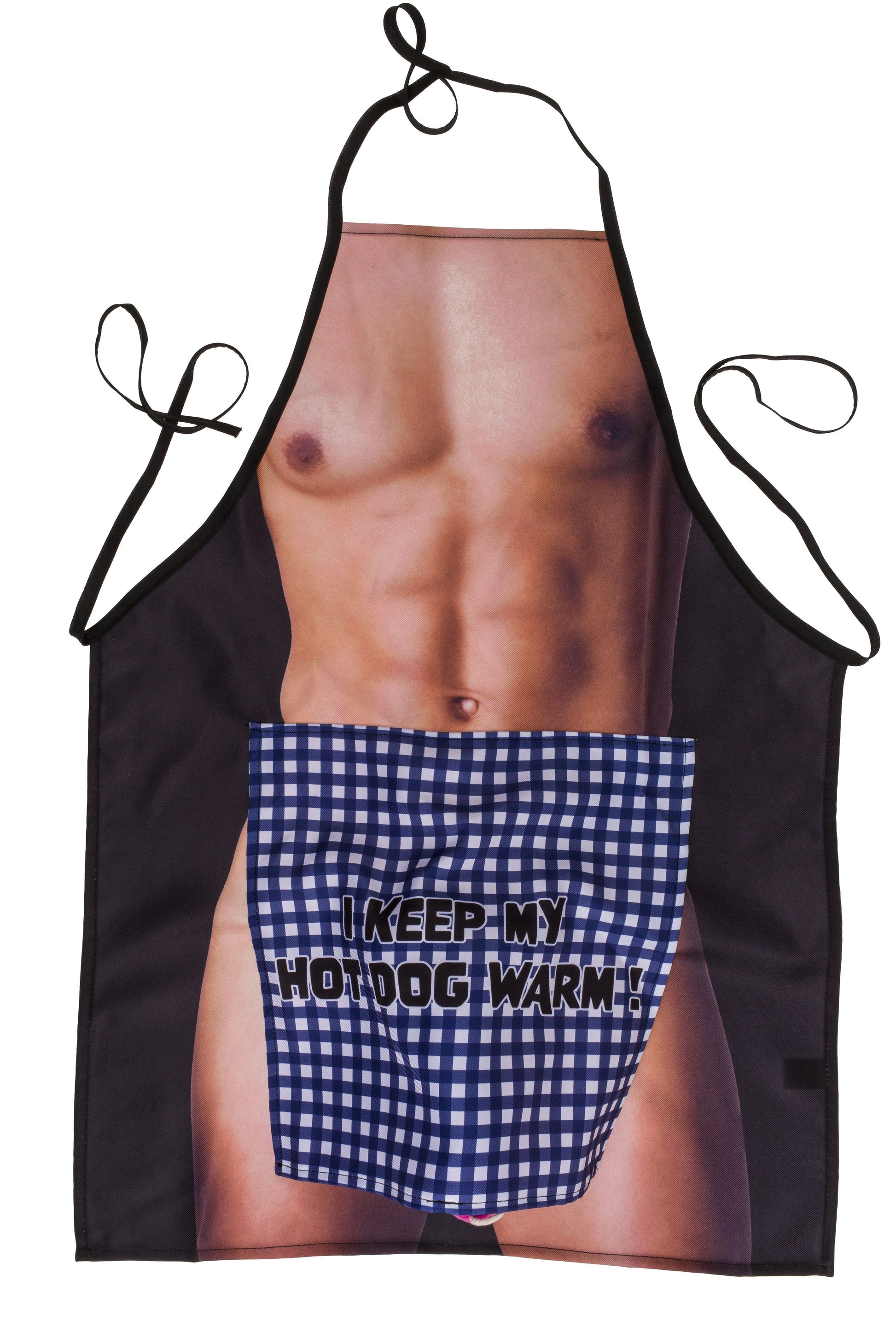 Kitchen apron - Male body with surprise penis