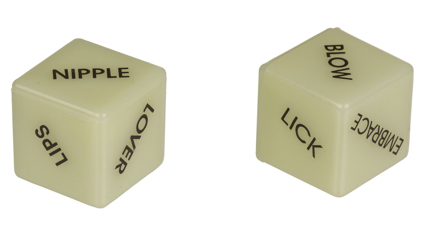Love Dice Glow in the Dark Set - English version