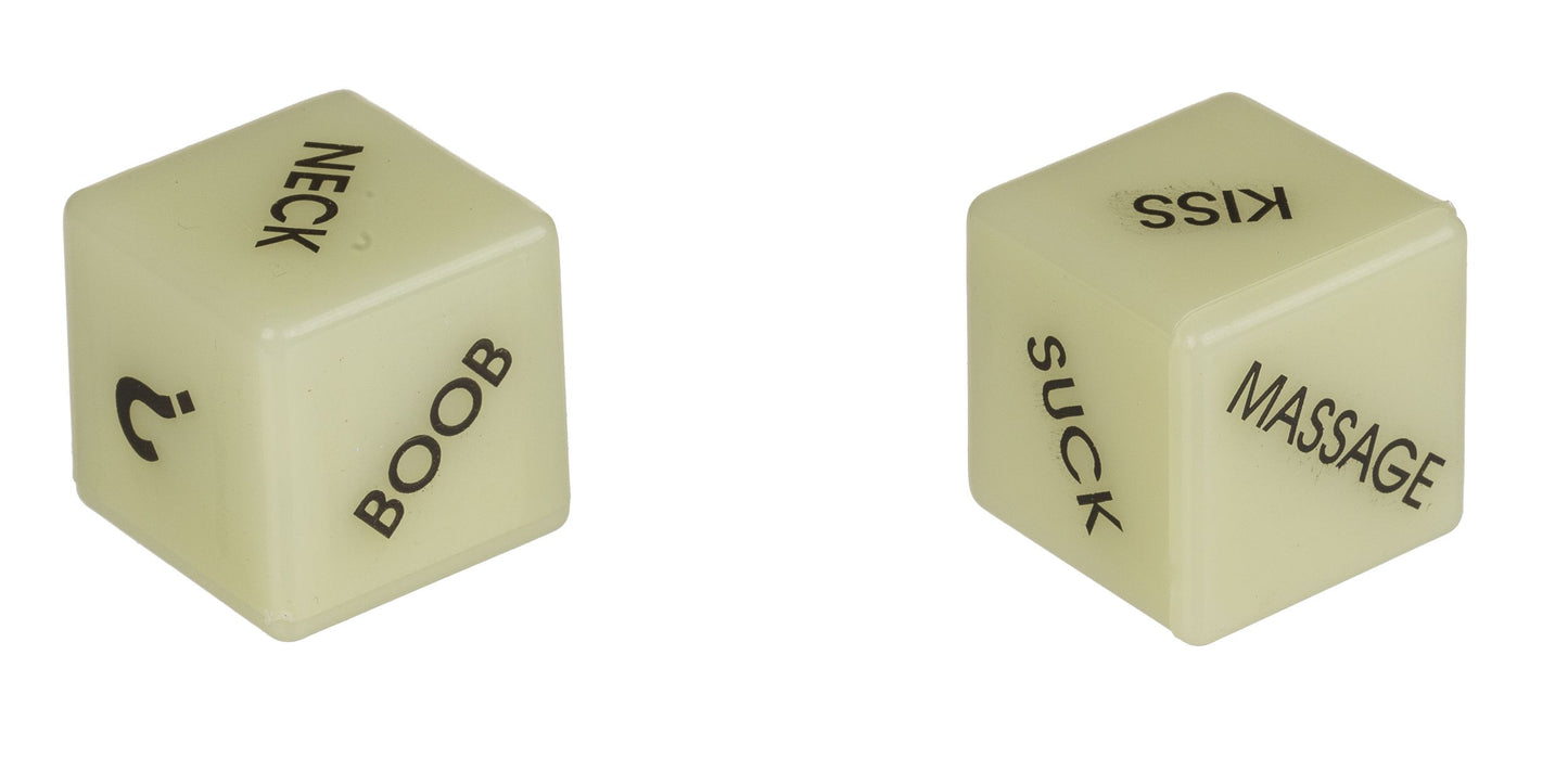 Love Dice Glow in the Dark Set - English version