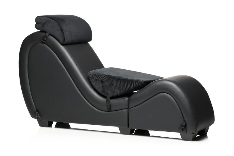 Kinky Sex Lounge with Cushions - Black