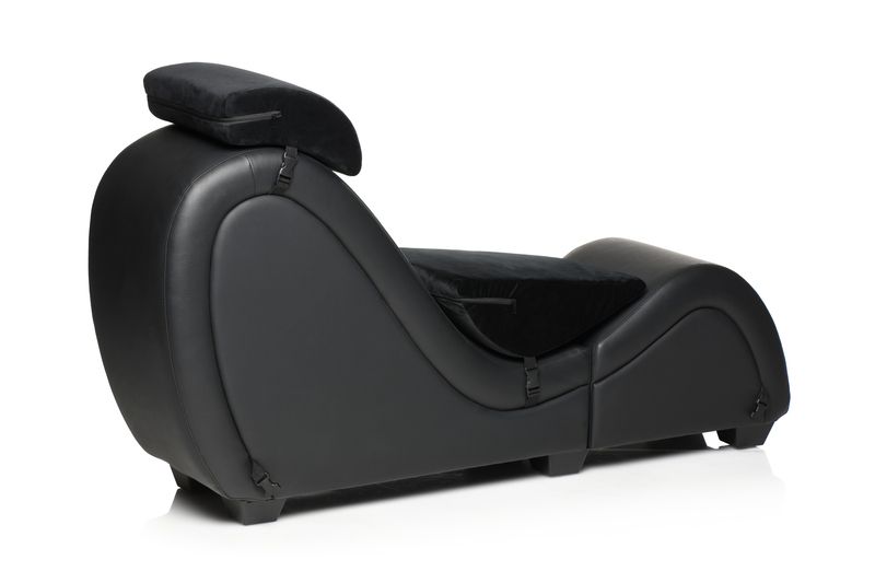 Kinky Sex Lounge with Cushions - Black