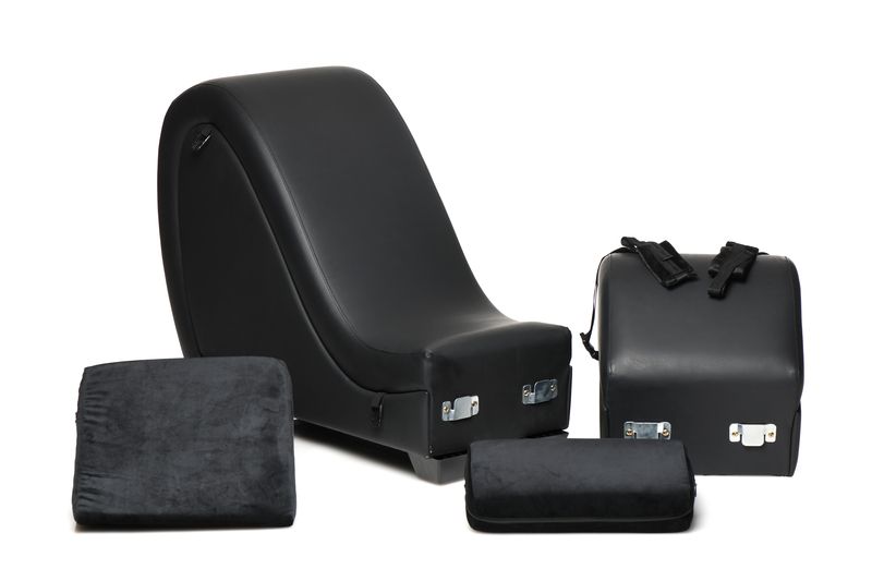 Kinky Sex Lounge with Cushions - Black