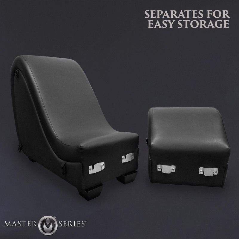 Kinky Sex Lounge with Cushions - Black
