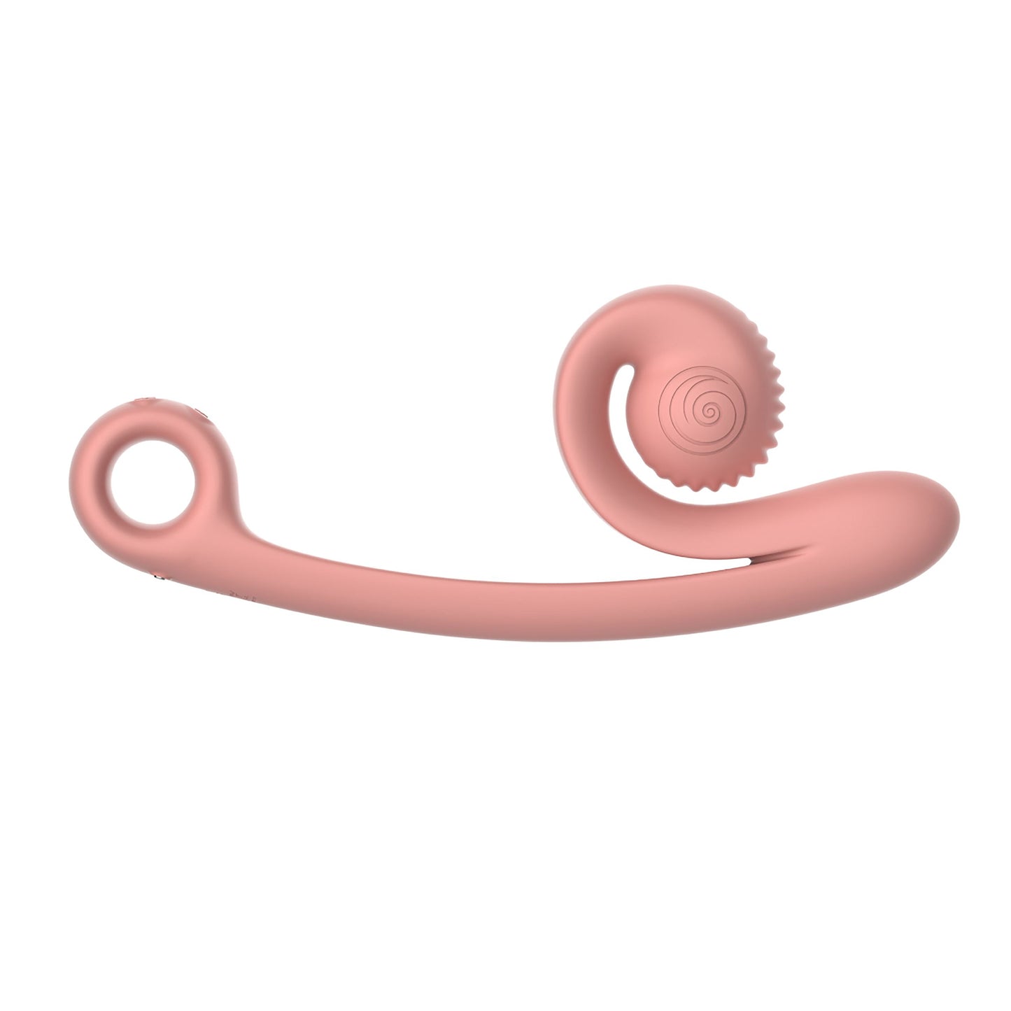 Snail Vibe Curve Duo Vibrator - Peachy Pink