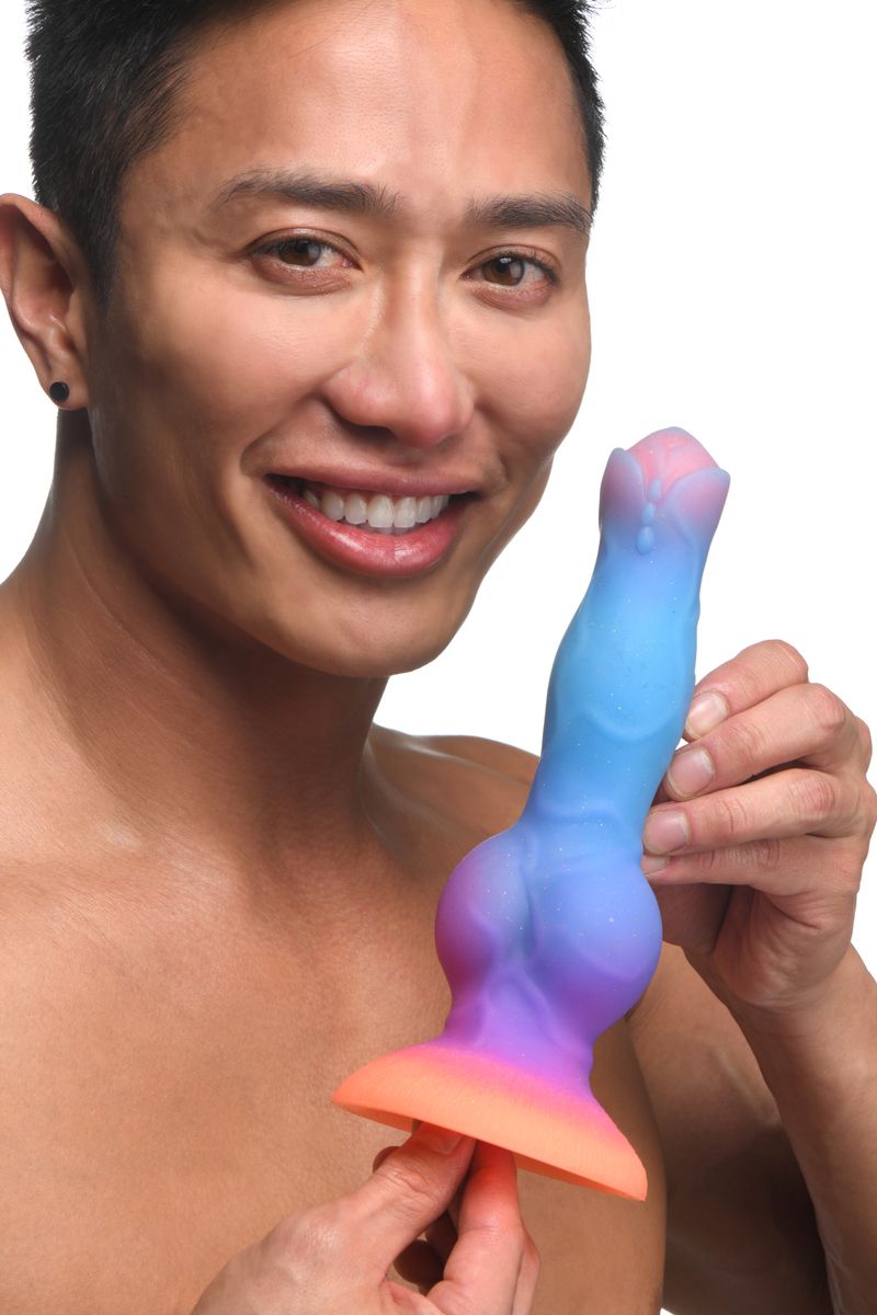 Creature Cocks - Glow-in-the-dark Silicone Alien Dildo