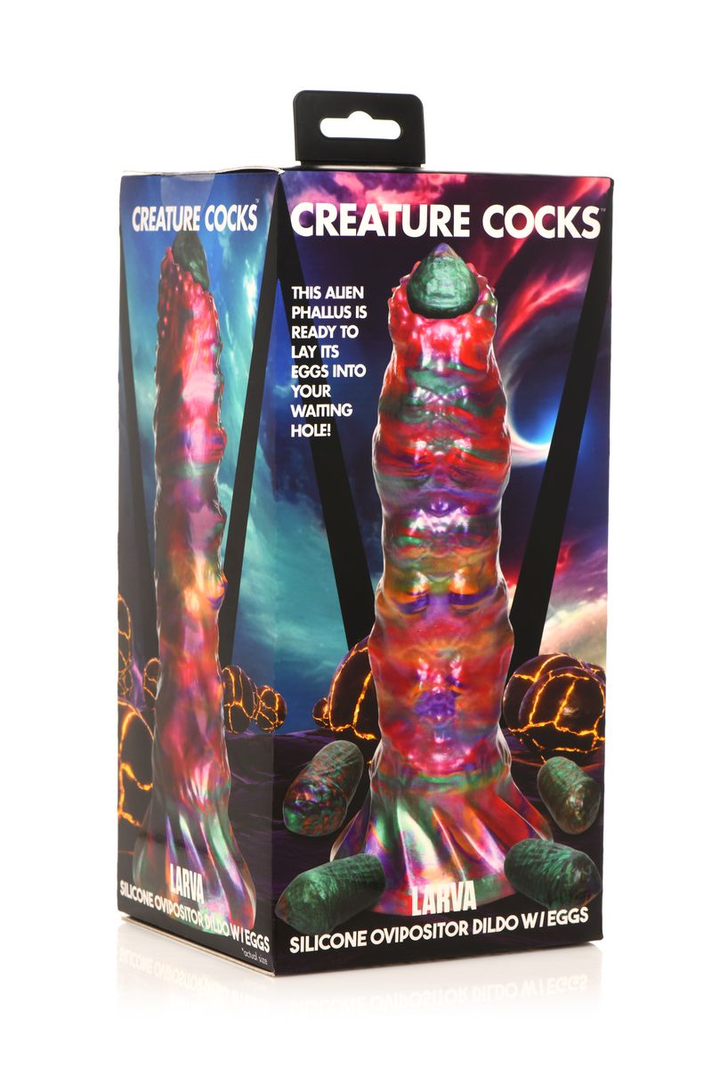 Ovipositor Dildo With Eggs