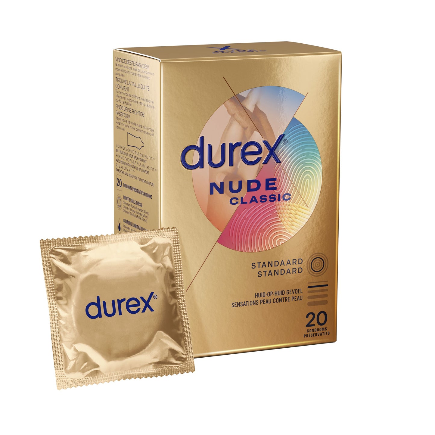 Durex Condoms Nude - 20pcs
