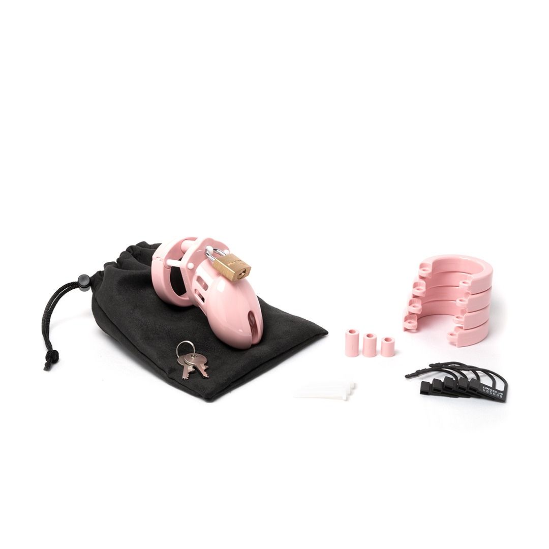 CB-6000s Chastity Cage - Pink