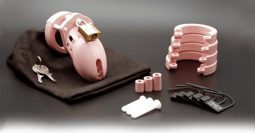 CB-6000s Chastity Cage - Pink