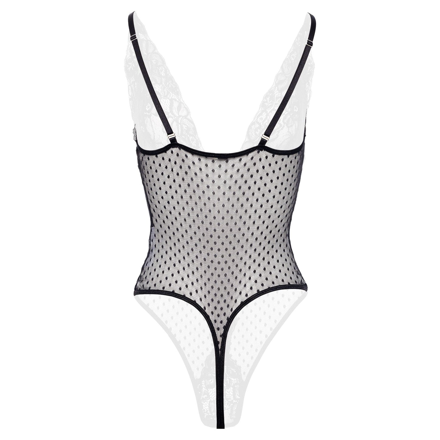 Christine - Body Dewi with Open Crotch - Black