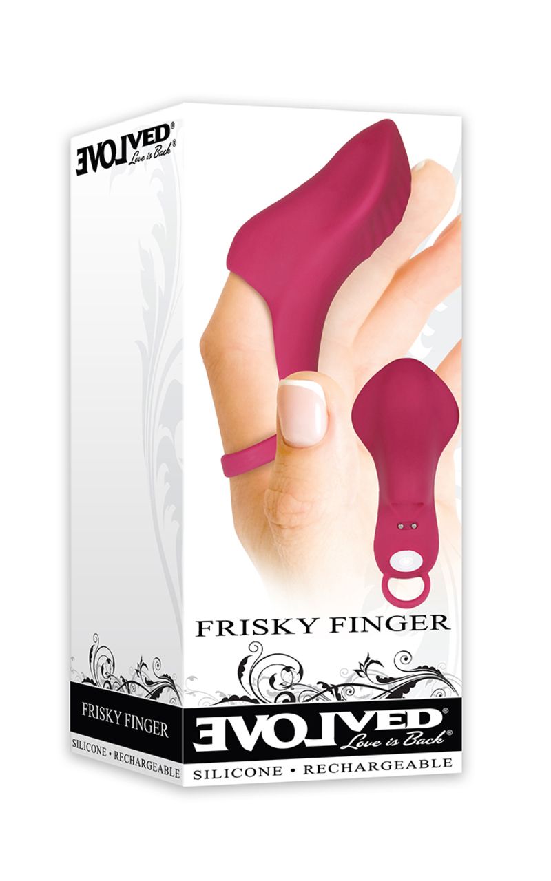 Evolved - Frisky Finger Vibrator - Pink