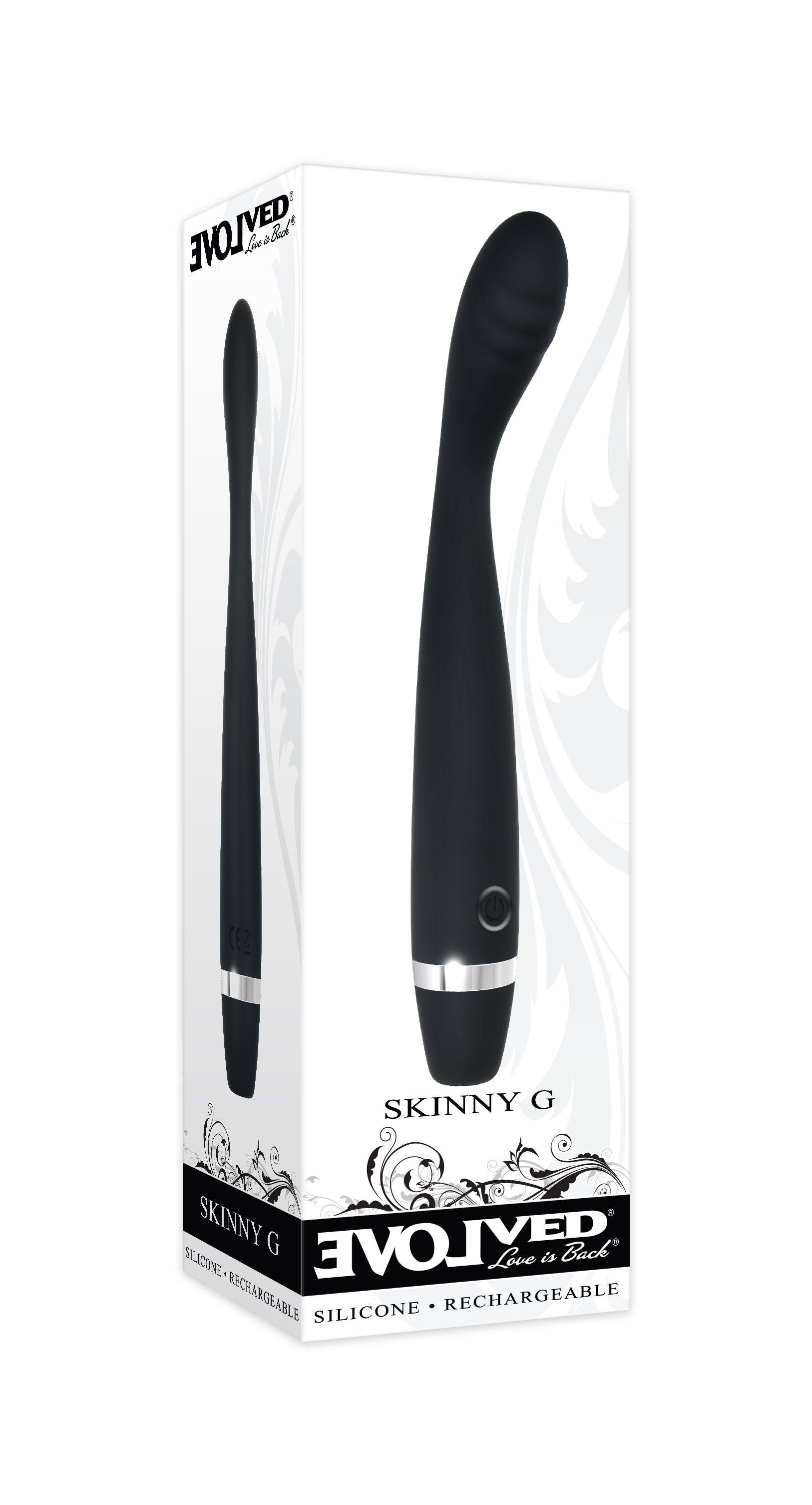 Evolved - Skinny G-spot Vibrator - Black