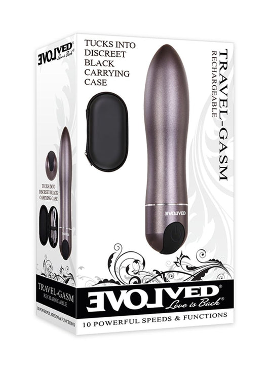 Evolved - Travel Gasm Bullet Vibrator - Black