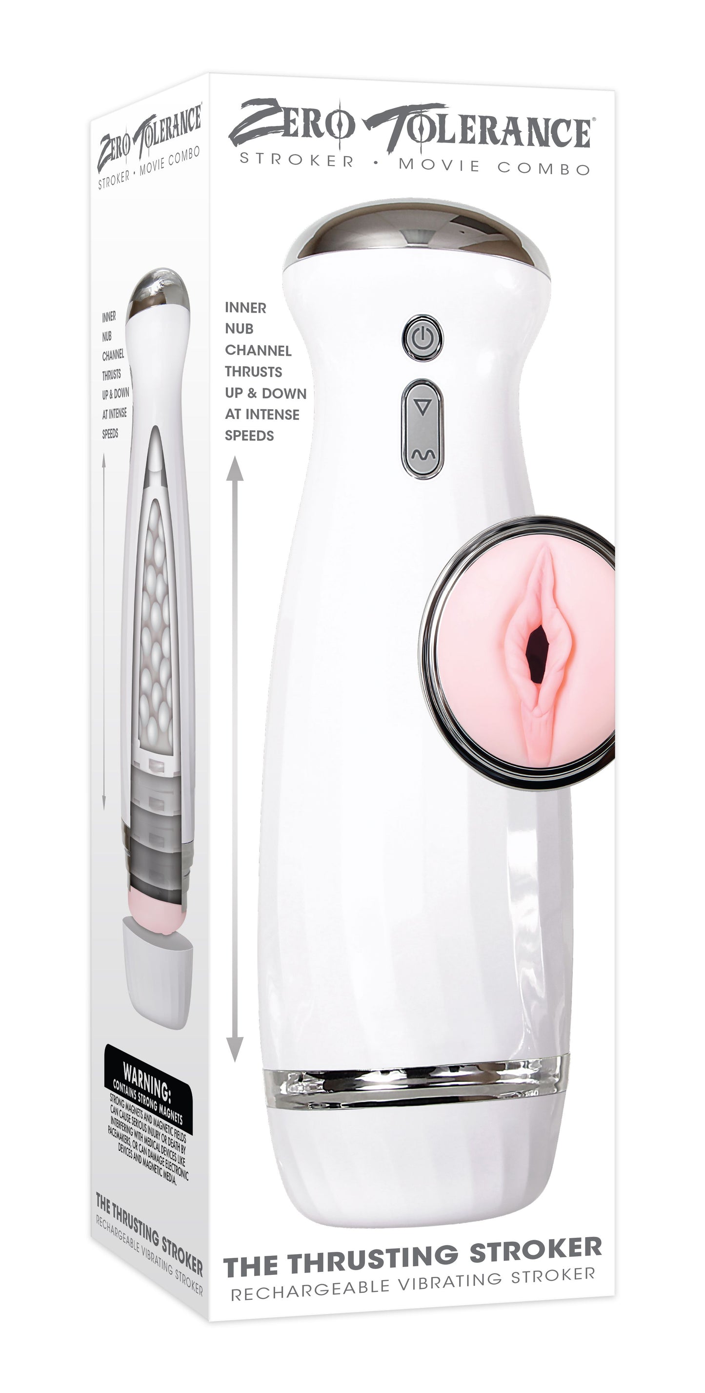 Evolved - The Thrusting Masturbator - White