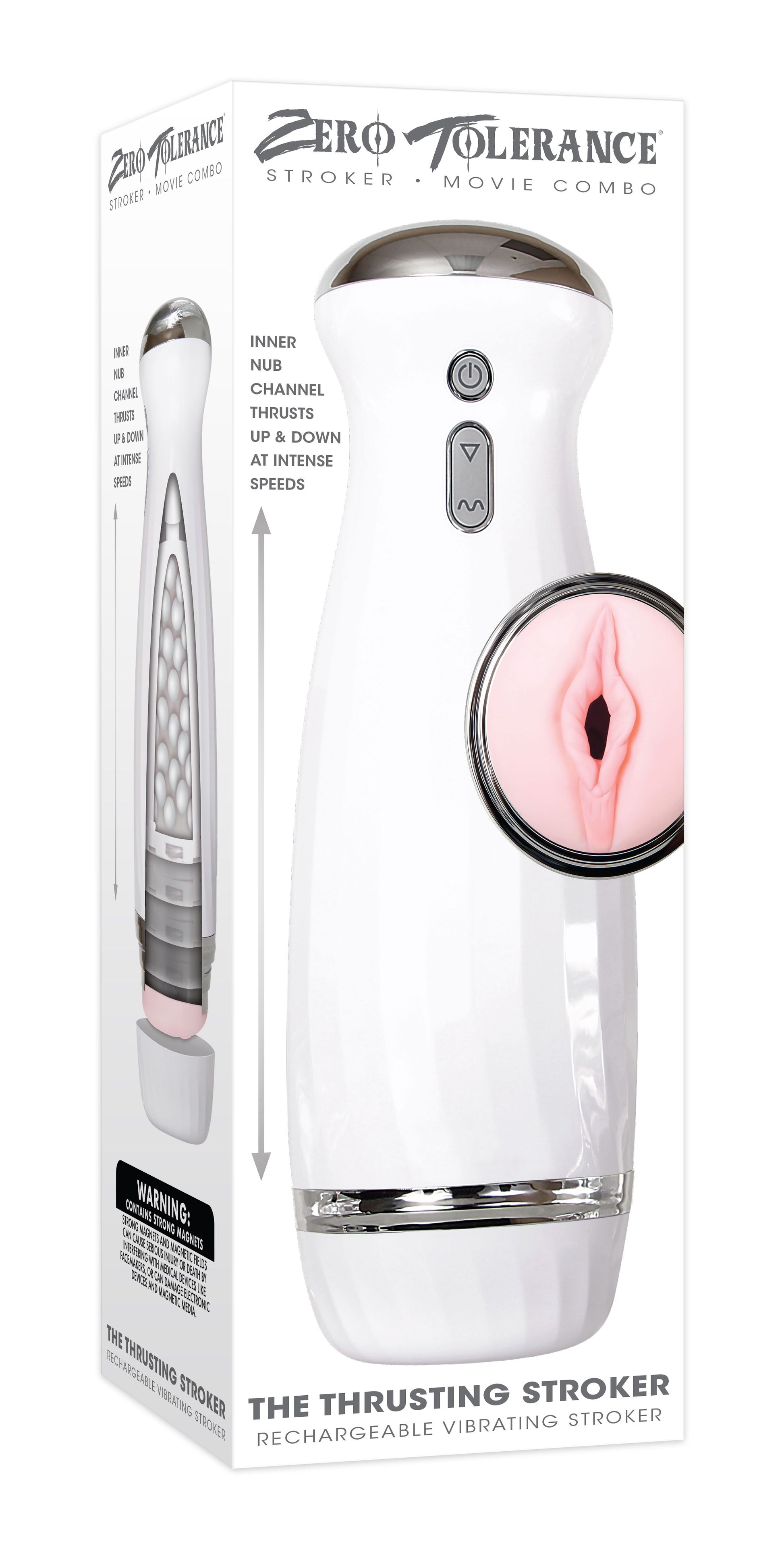 Evolved - The Thrusting Masturbator - White