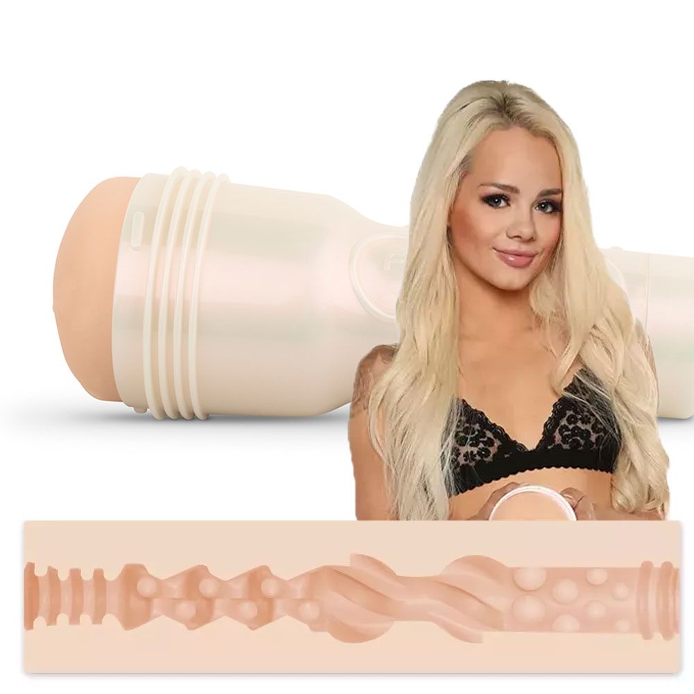 Fleshlight Girls Elsa Jean Tasty case with textured sleeve insert