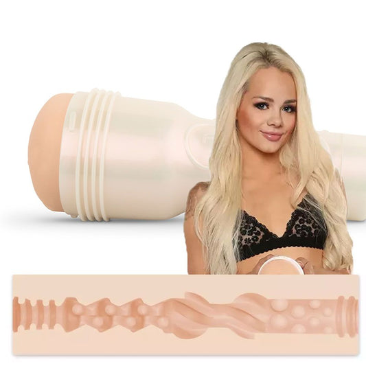 Fleshlight Girls Elsa Jean Tasty case with textured sleeve insert