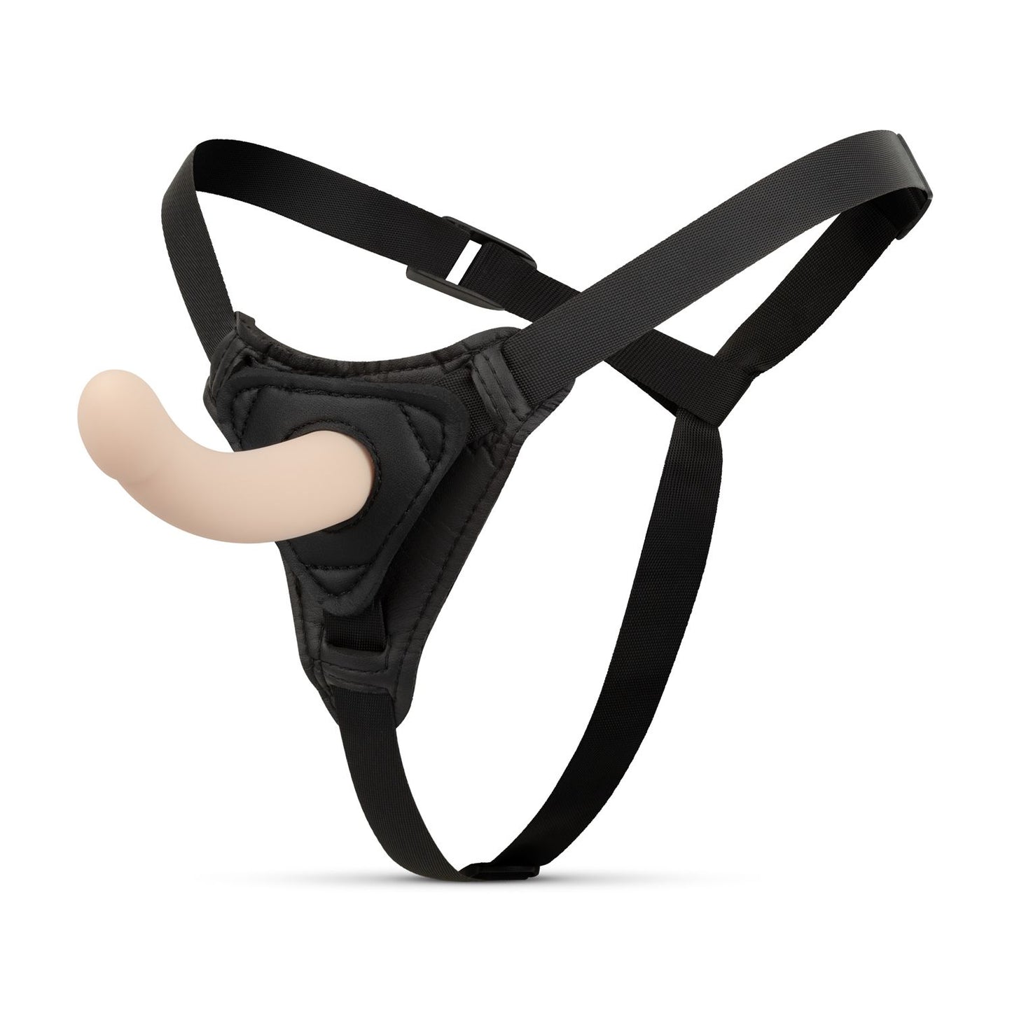 Easytoys Fetish - Strap-On Dildo with Harness - Curved