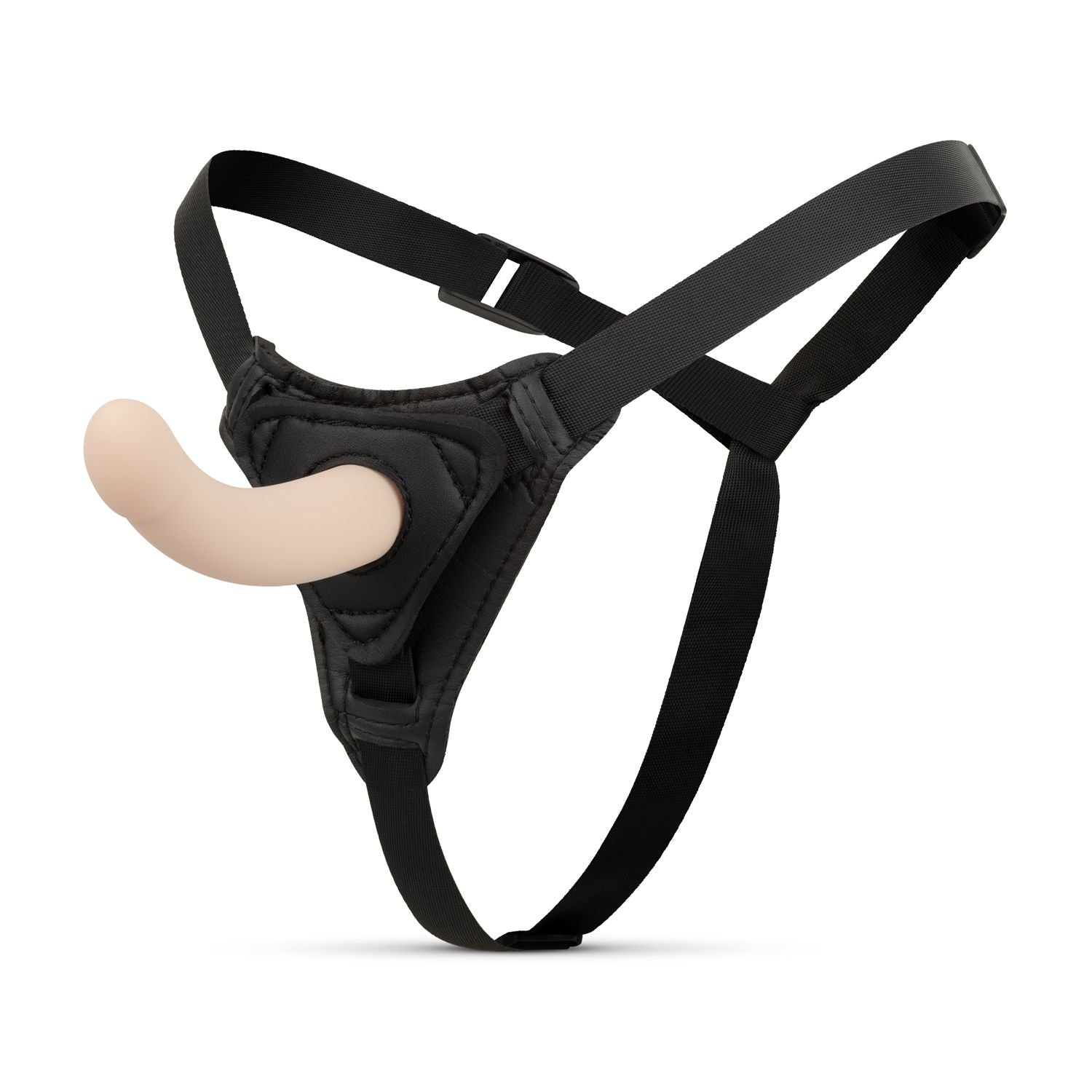 Easytoys Fetish - Strap-On Dildo with Harness - Curved