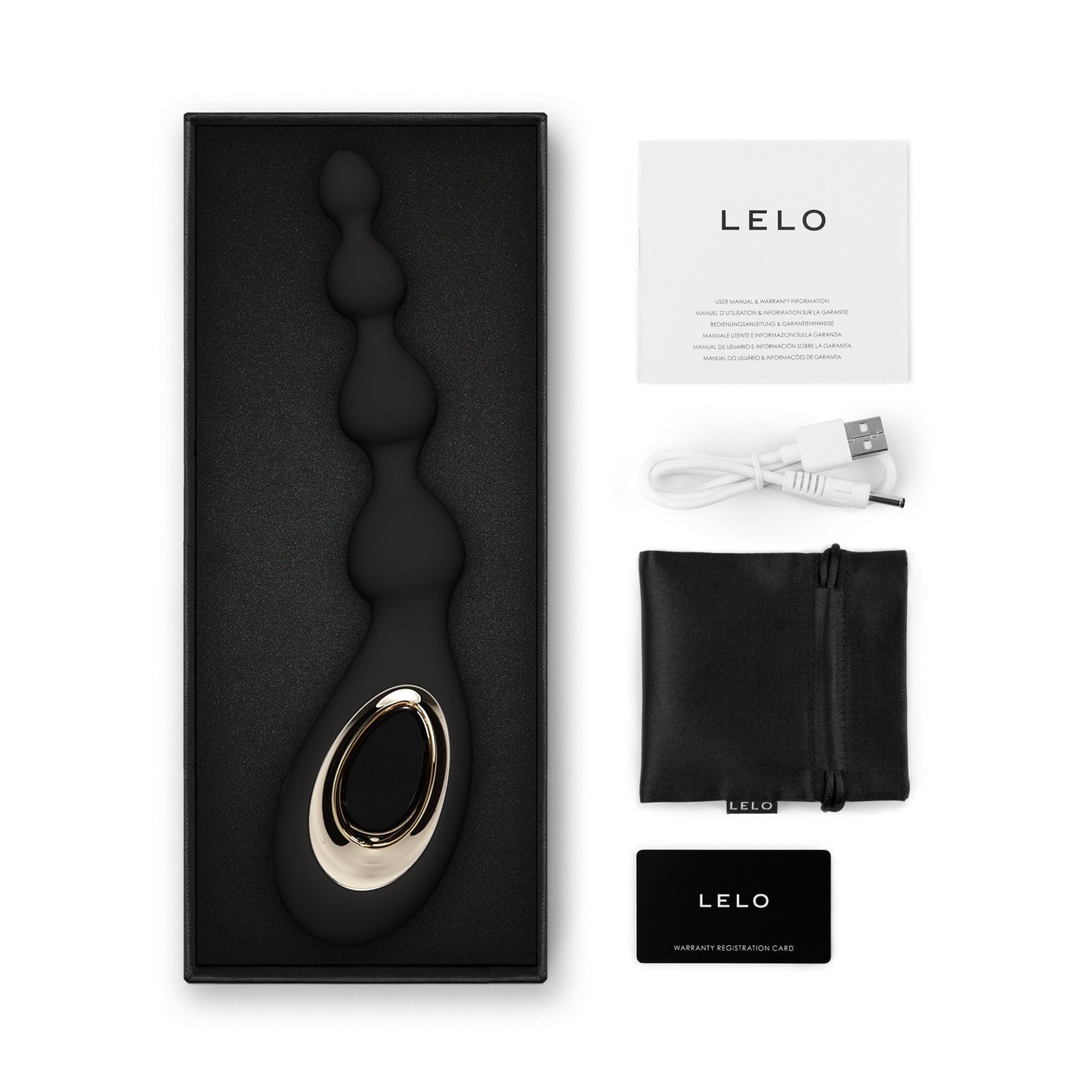 LELO - Soraya Anal Beads - Black