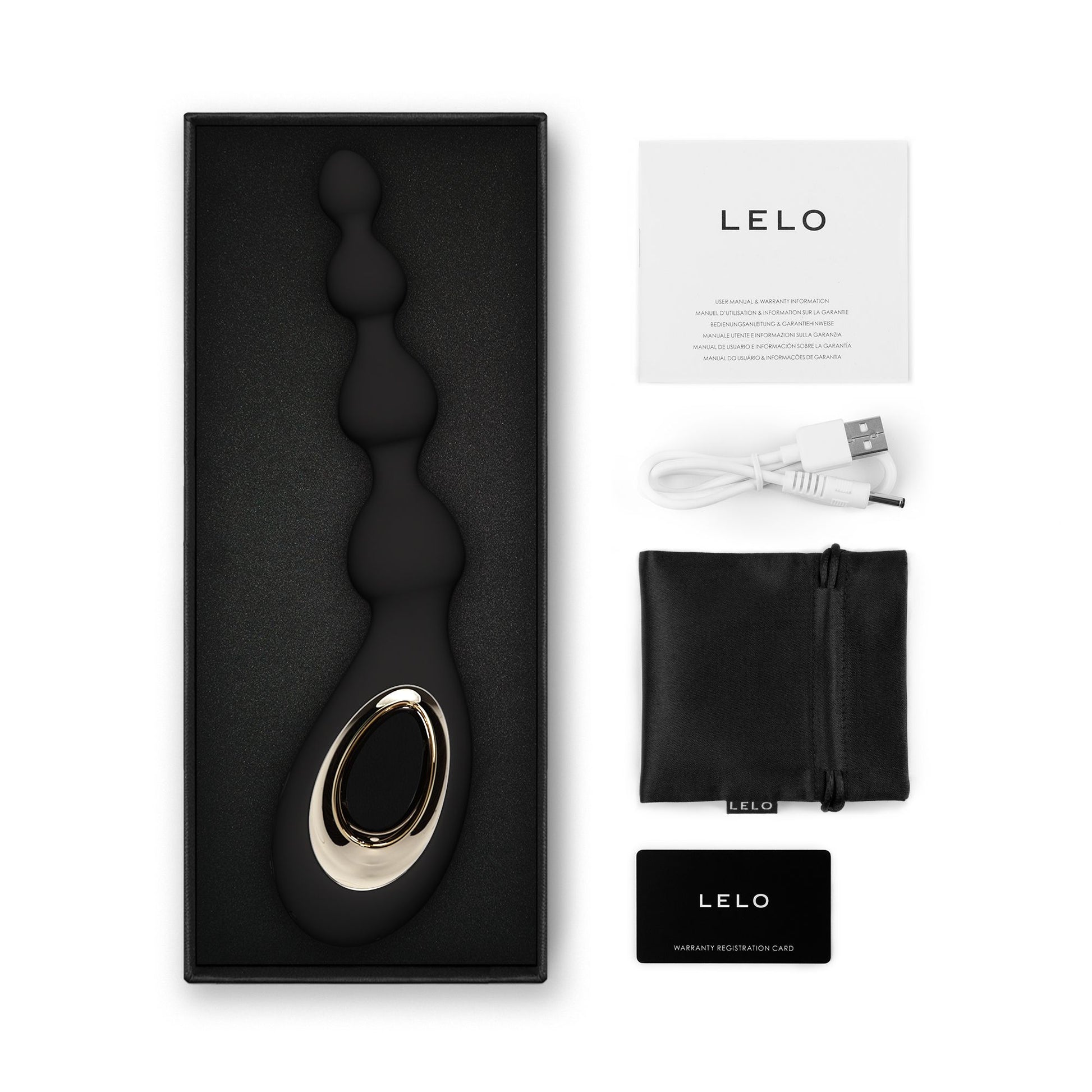 LELO - Soraya Anal Beads - Black