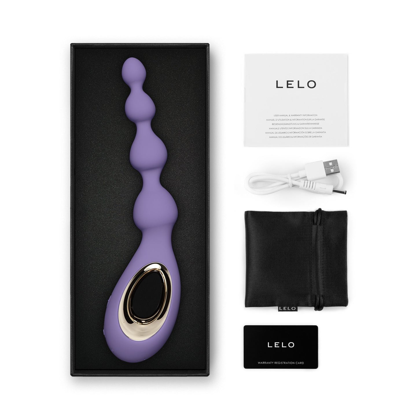 LELO - Soraya Anal Beads - Purple