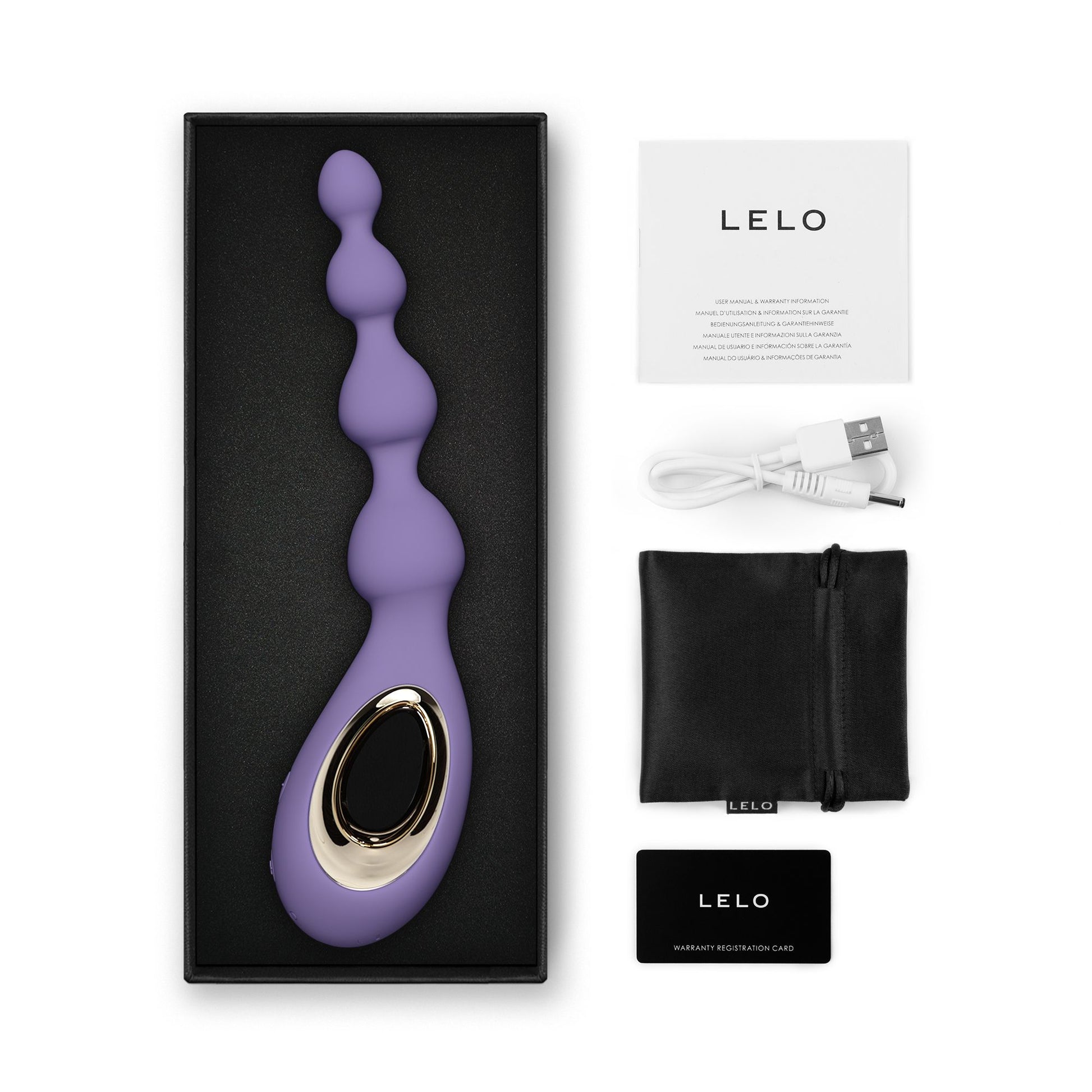 LELO - Soraya Anal Beads - Purple