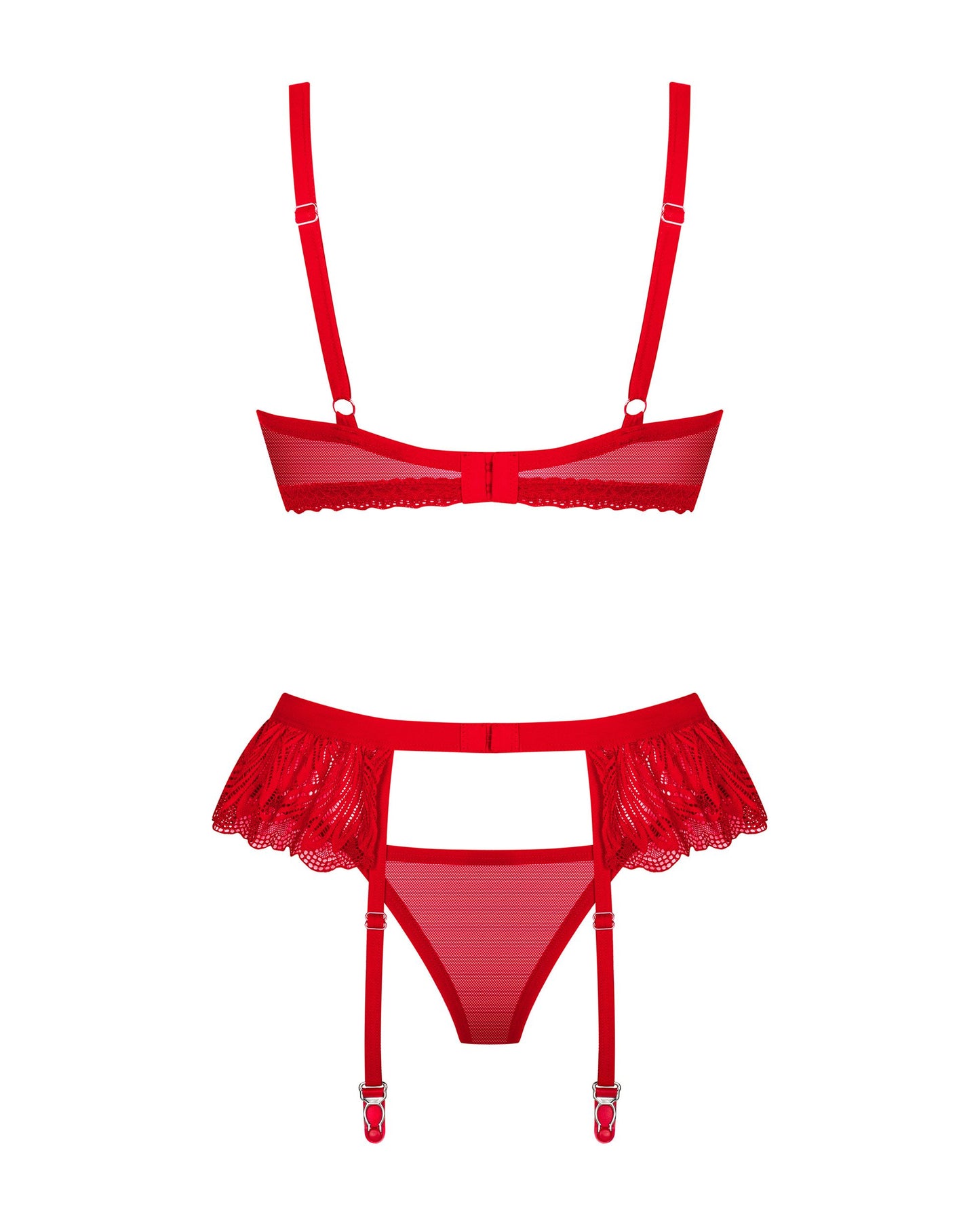 Obsessive - Chilisa Three-Piece Set - Red