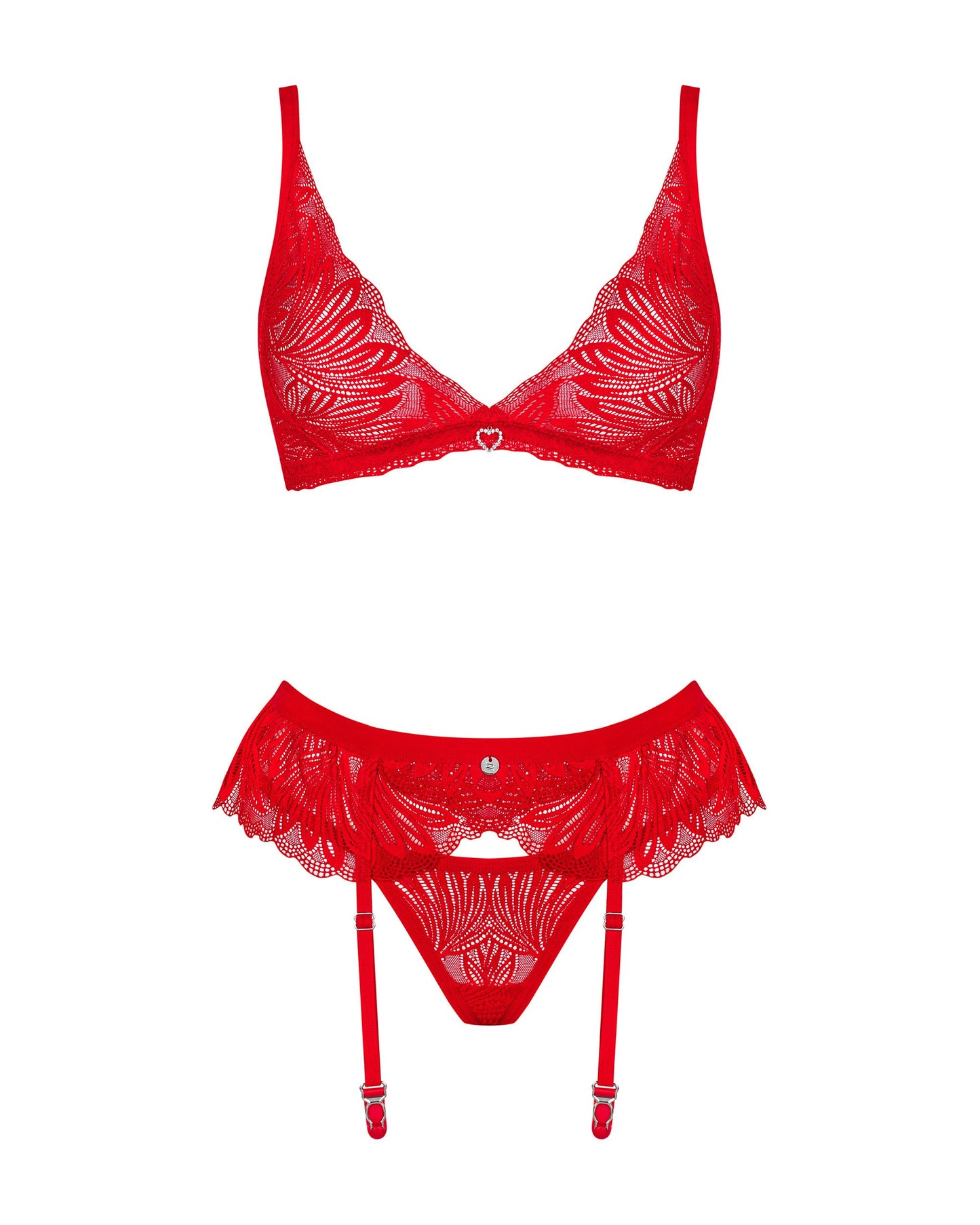 Obsessive - Chilisa Three-Piece Set - Red