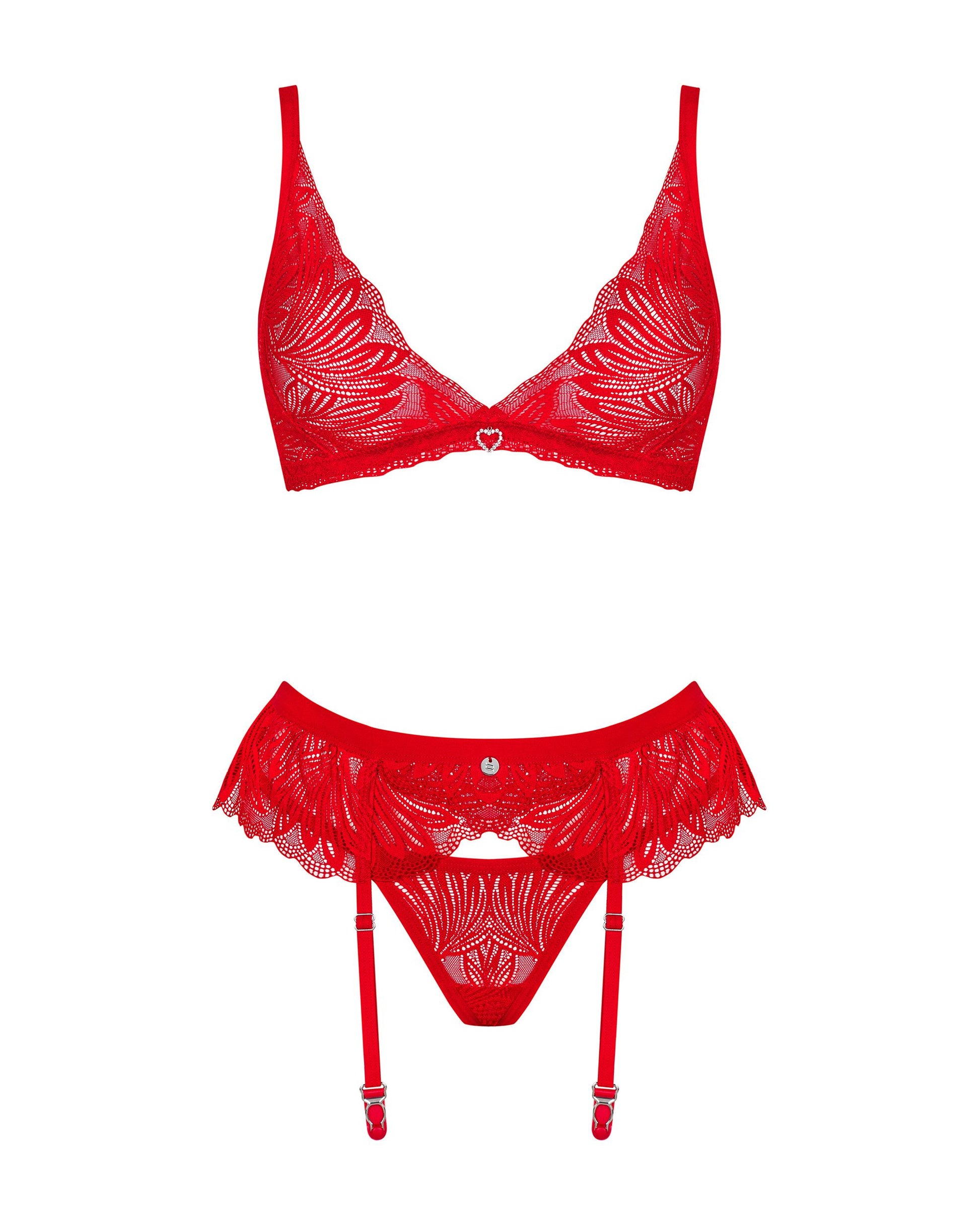 Obsessive - Chilisa Three-Piece Set - Red