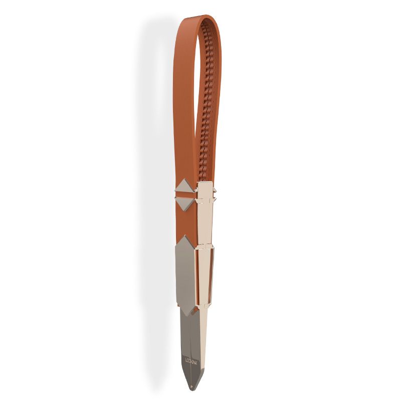 LOCKINK - Teasing & Impact-Play Set - brown