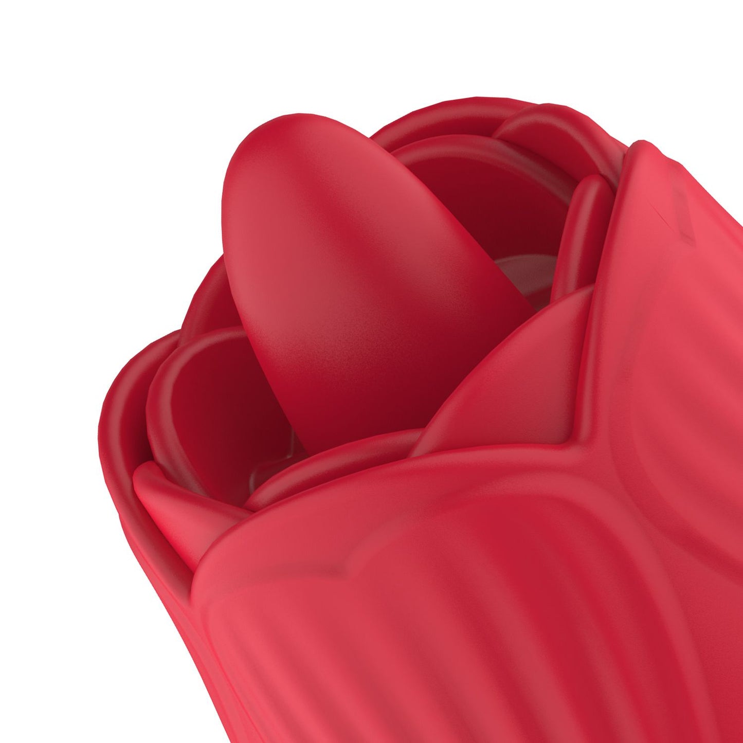 Teazers – Rose Thrusting Dildo Vibrator – Red