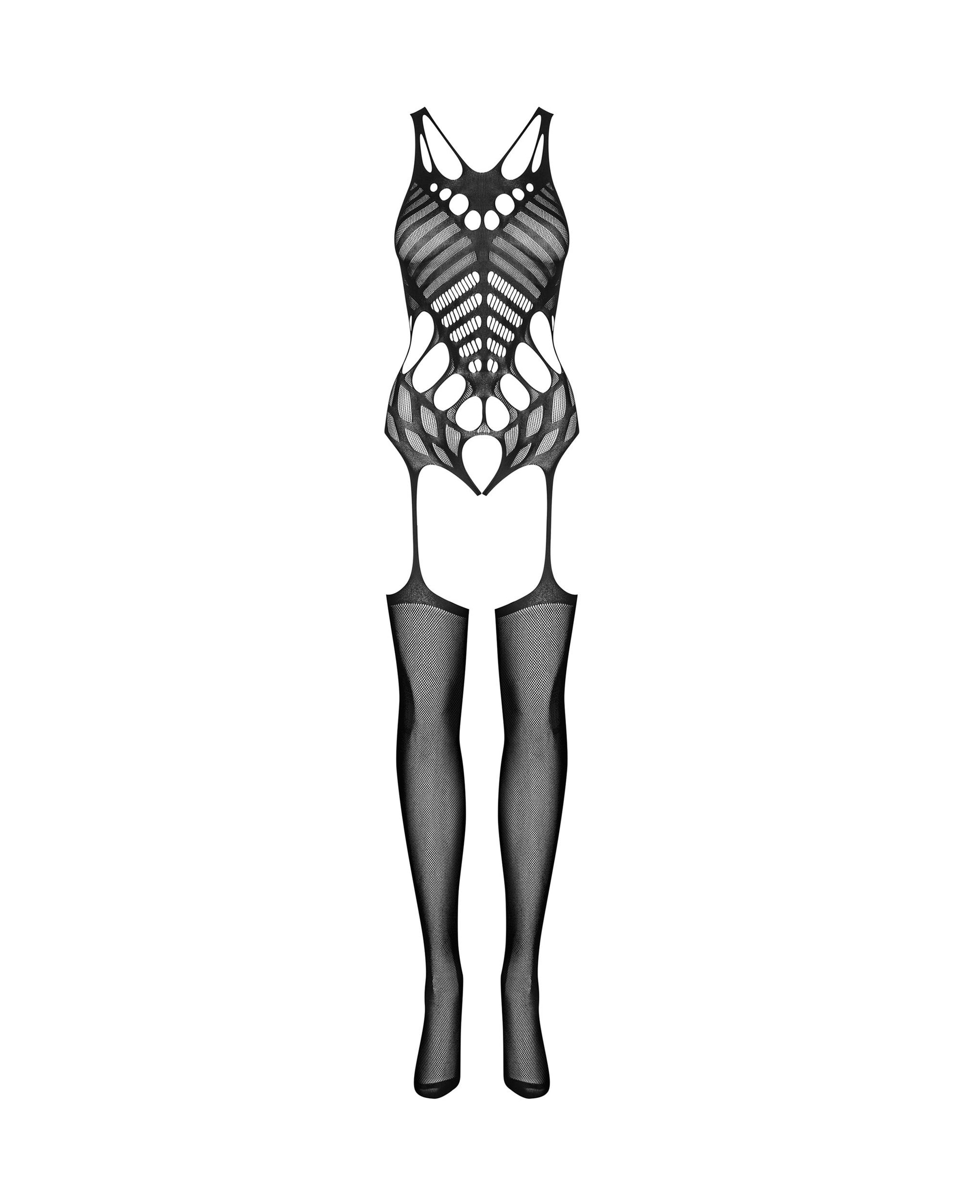 Obsessive - G139 Bodystocking - Black