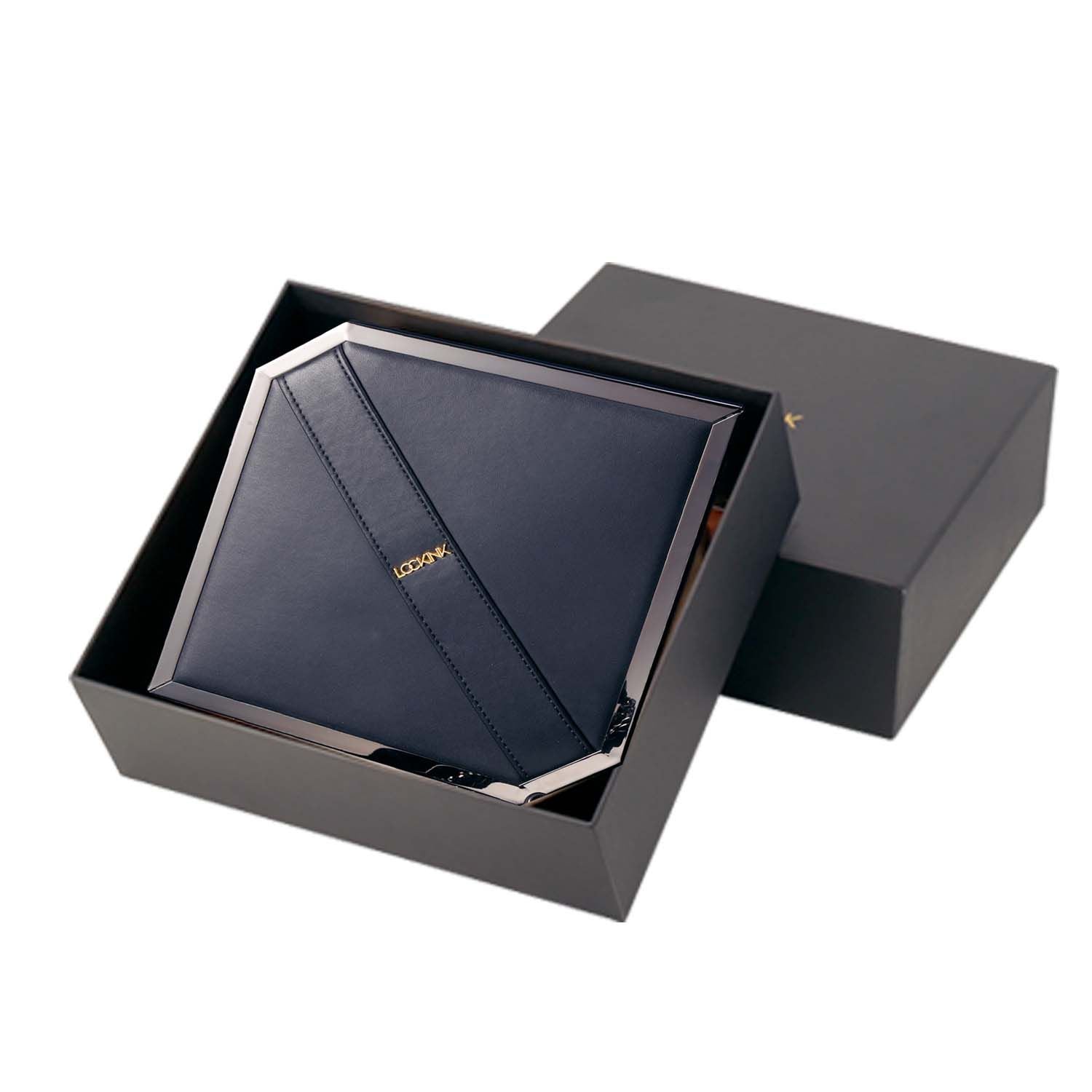LOCKINK - Mysterious Square Kink Bag -  black