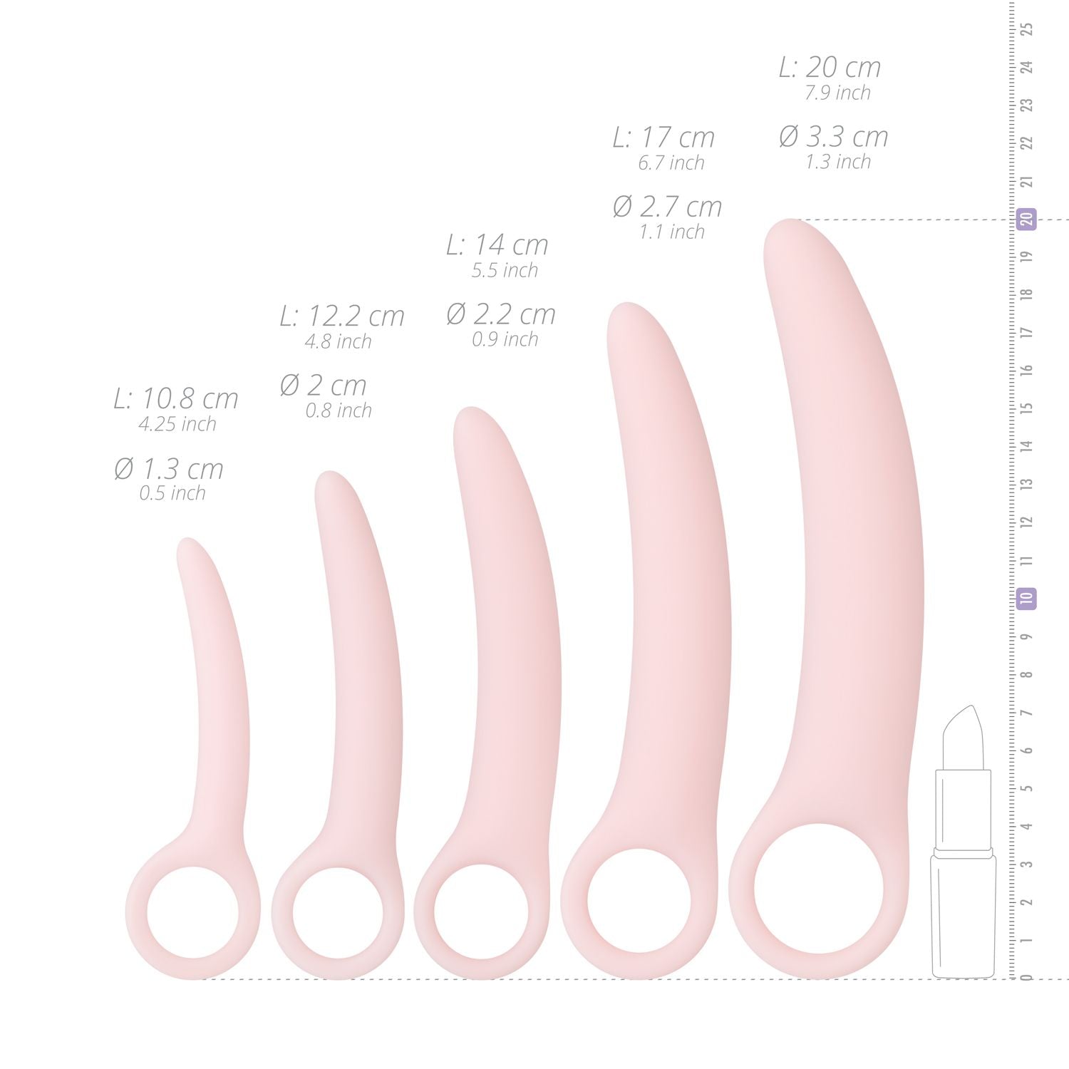 Teazers Vaginal Dilator Set