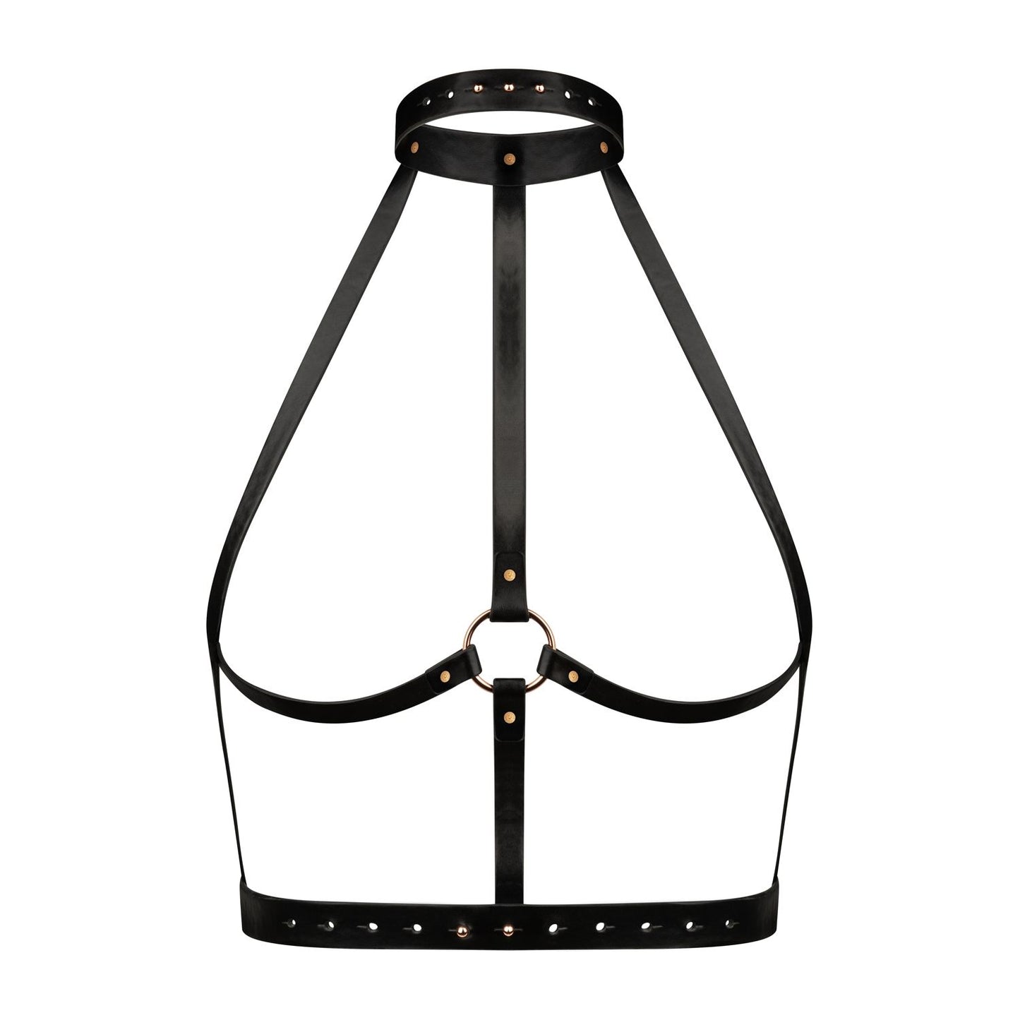 Rosy Gold - Body Harness - Black