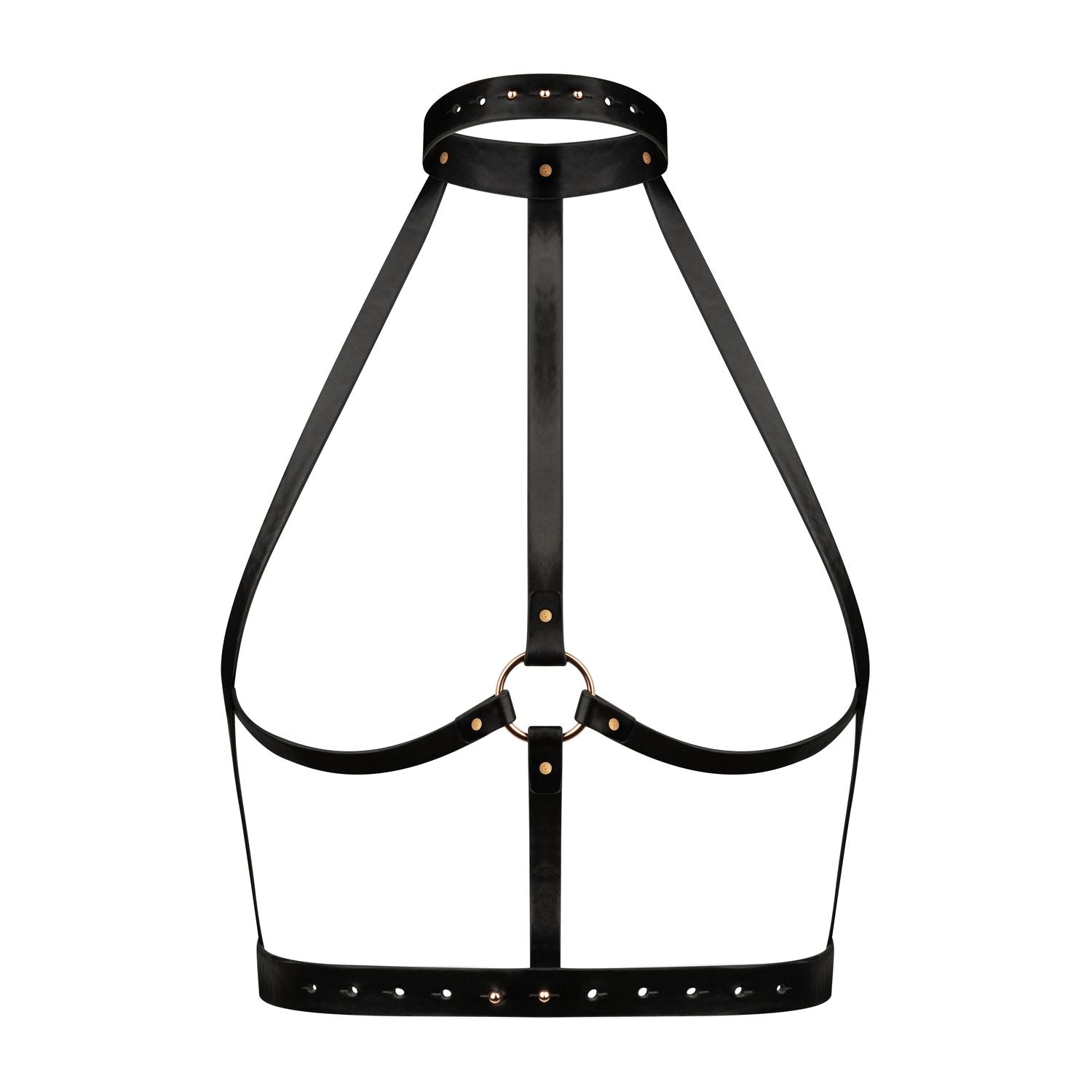 Rosy Gold - Body Harness - Black