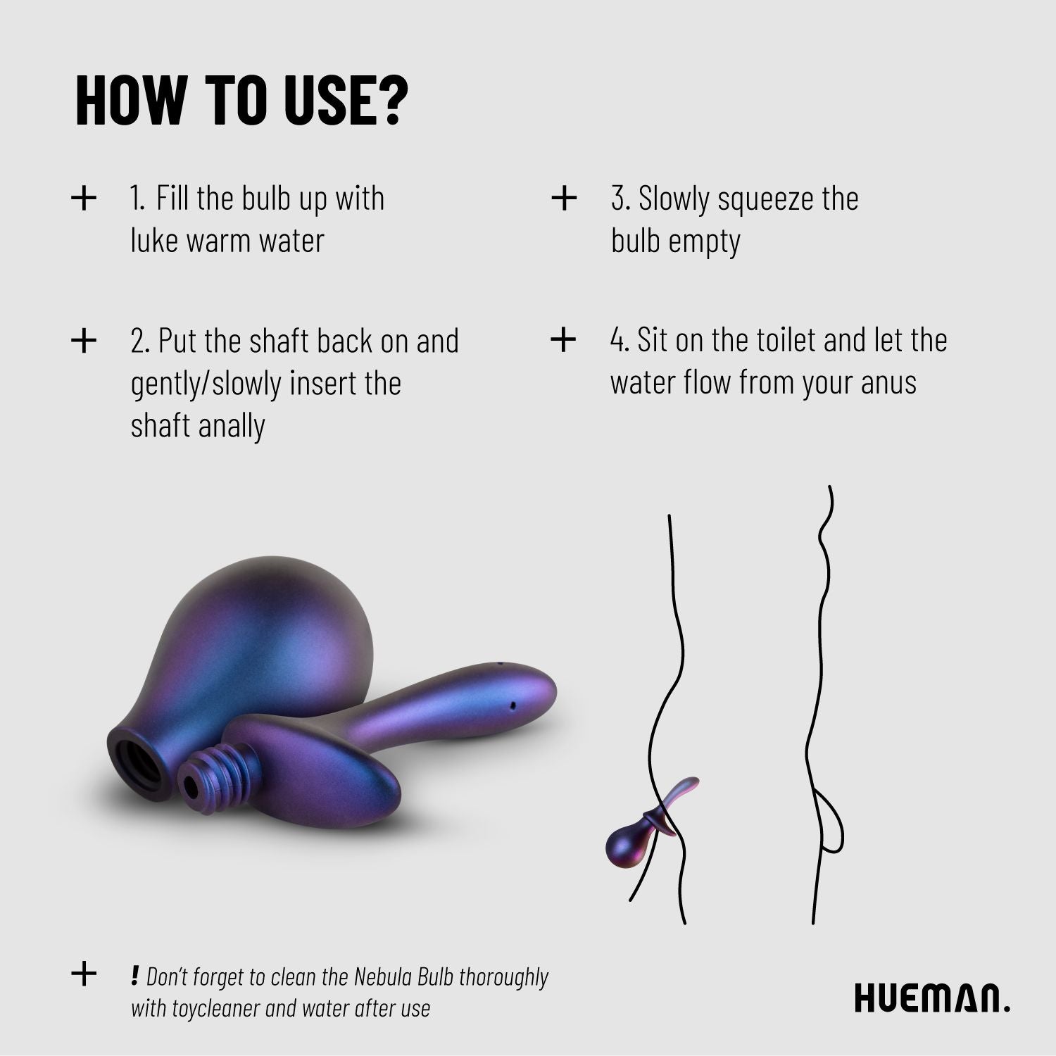 Hueman - Nebula Bulb Anal Douche