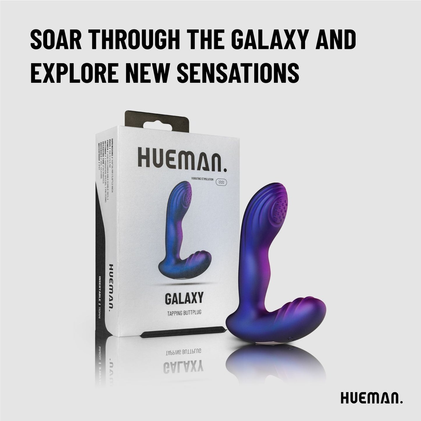 Hueman - Tapping Butt Plug