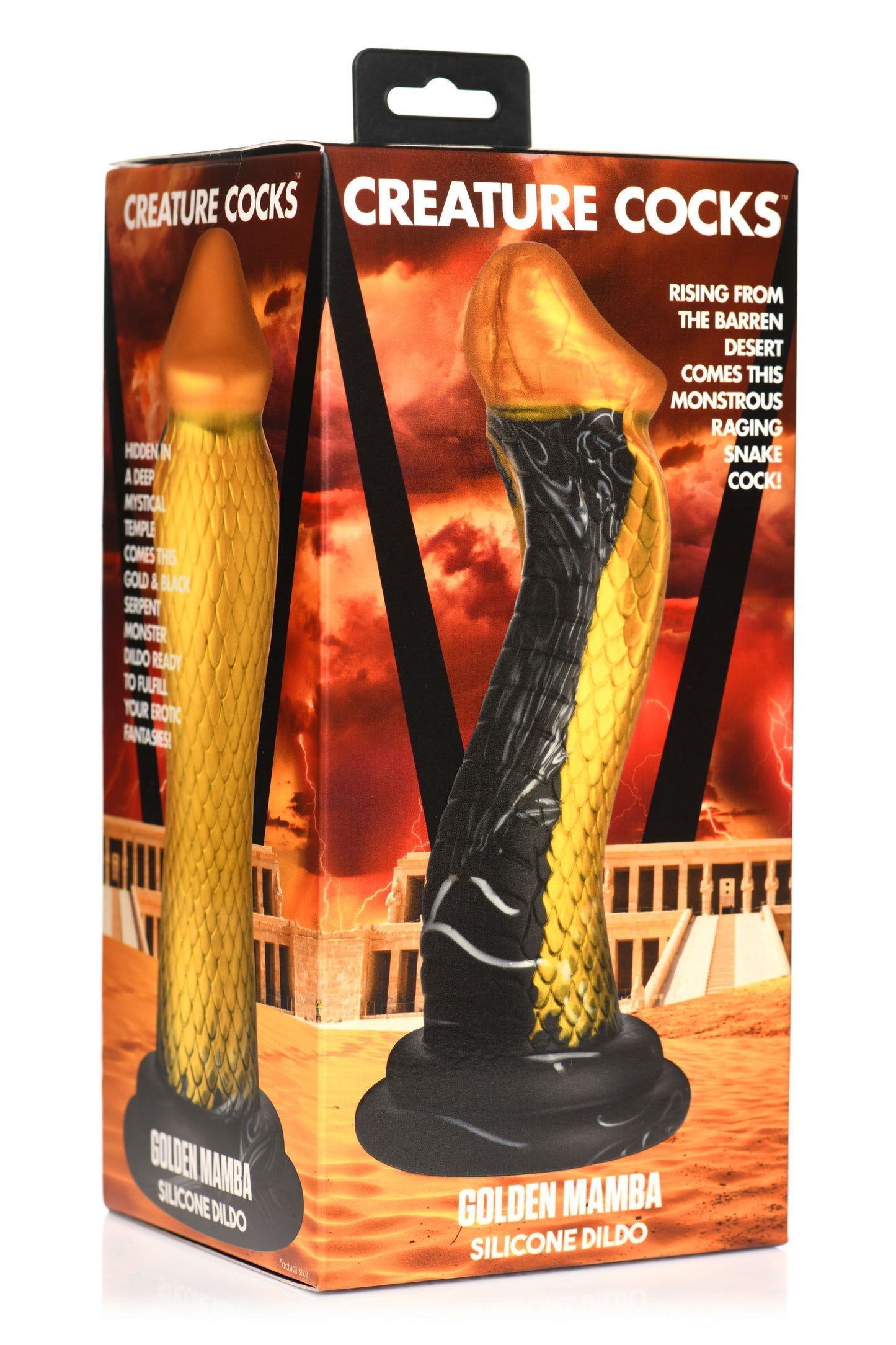 Golden Mamba Dildo